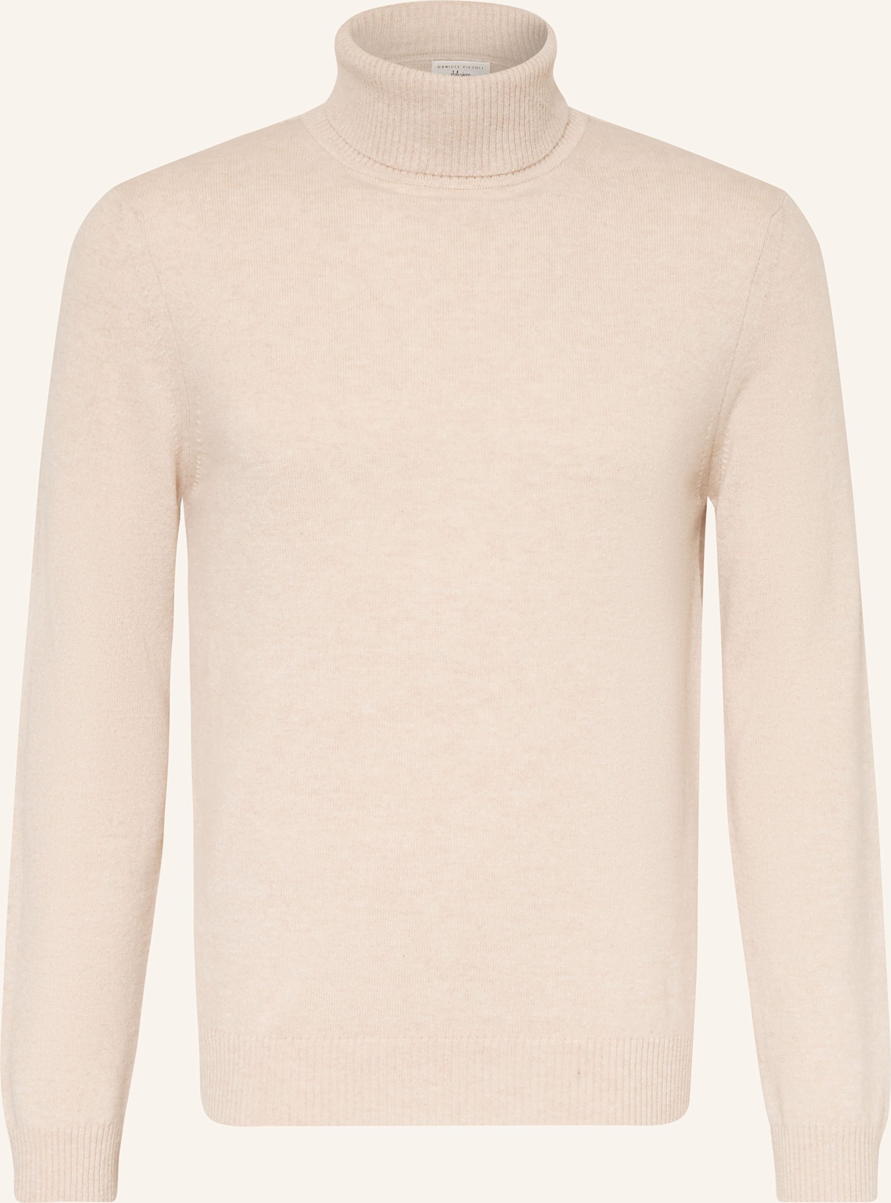 Thumbnail - Daniele Fiesoli Rollkragenpullover Aus Cashmere beige