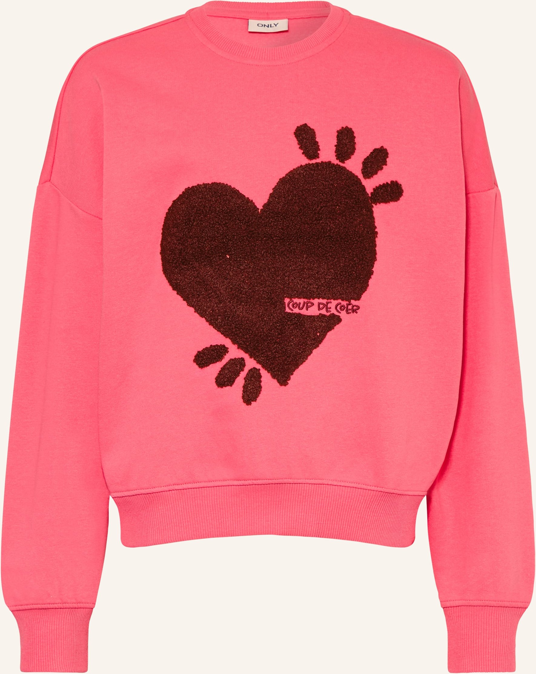 Only Sweatshirt pink