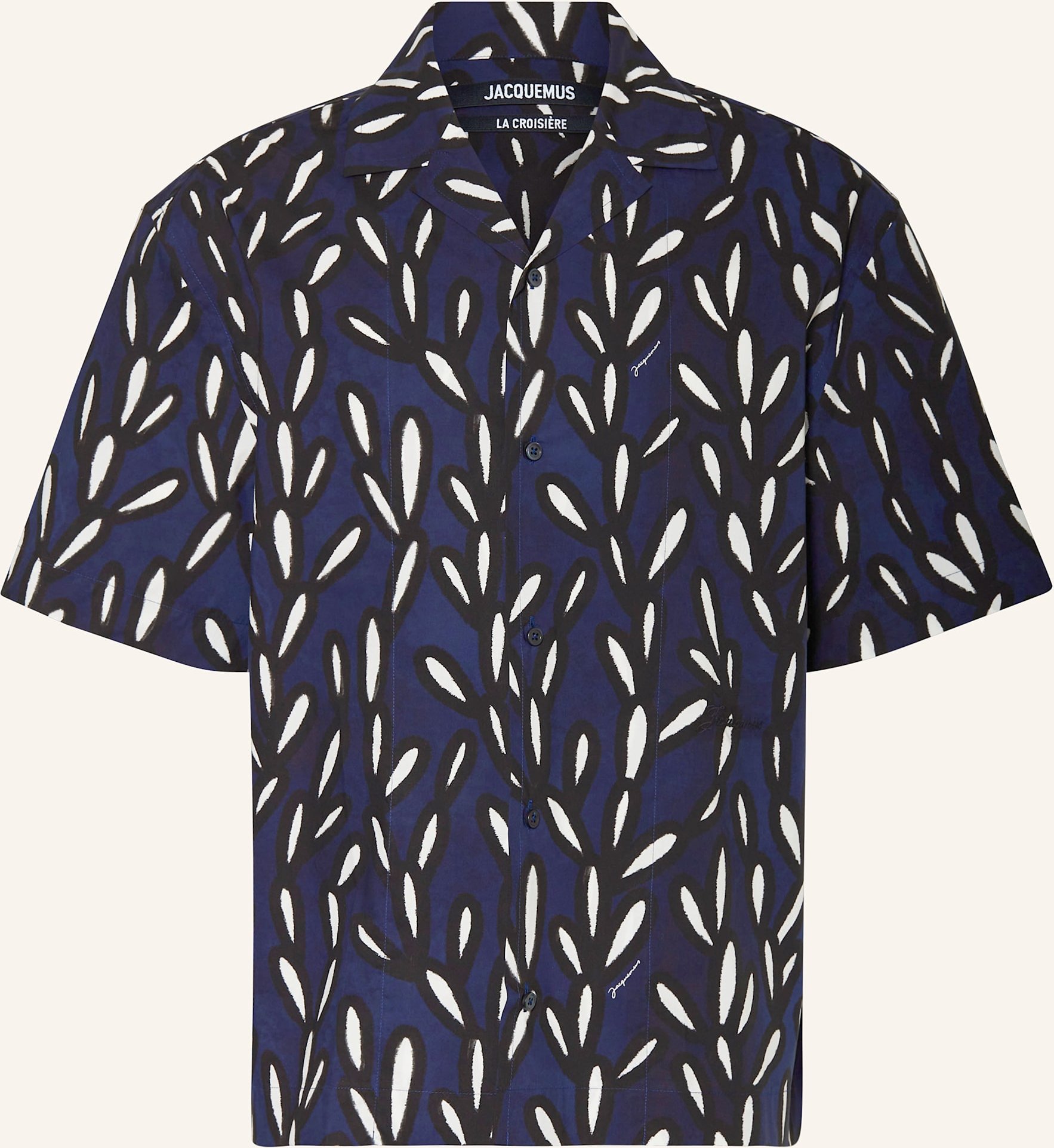 Jacquemus Resorthemd La Chemise Jean Comfort Fit blau