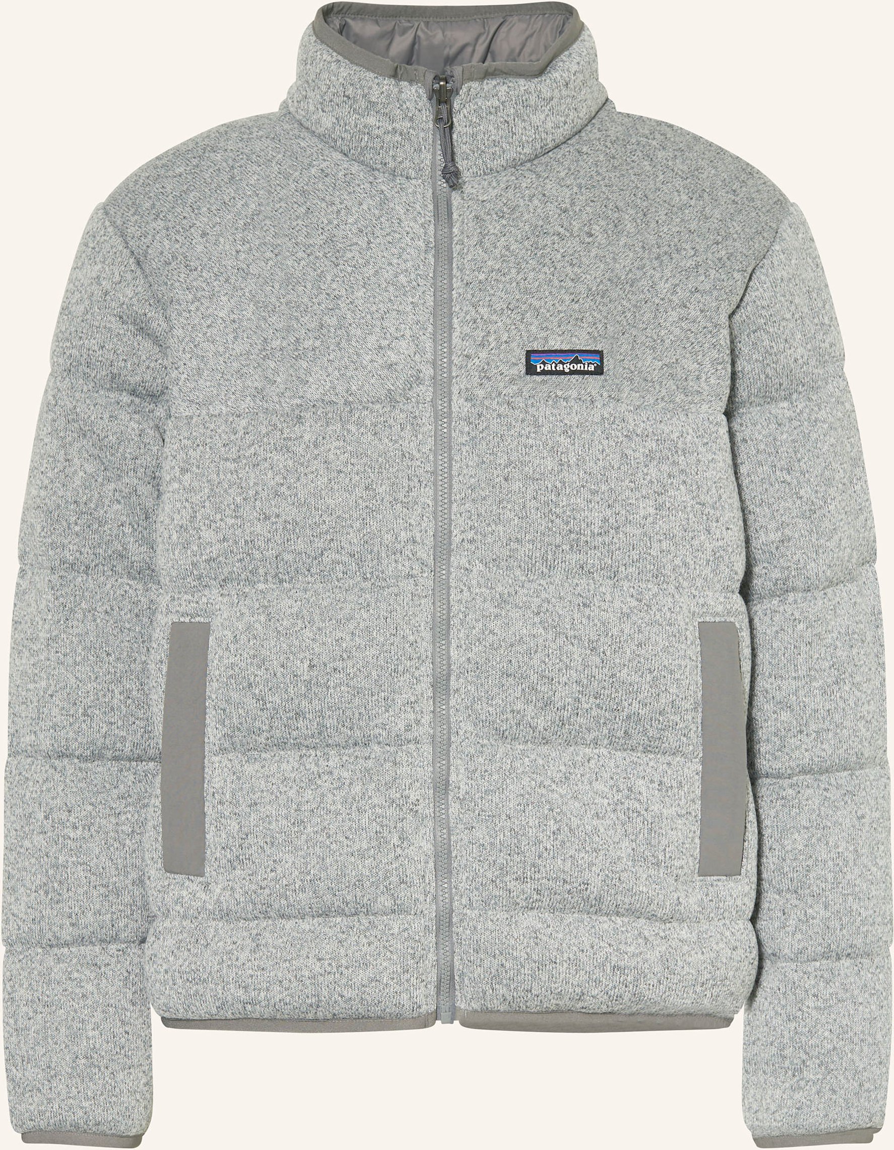 Thumbnail - Patagonia Daunenjacke Reversible Down Bete Sweater™ grau