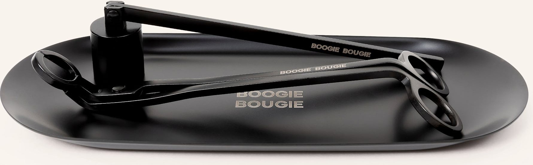 Boogie Bougie 4-Tlg. Kerzenpflegeset silber