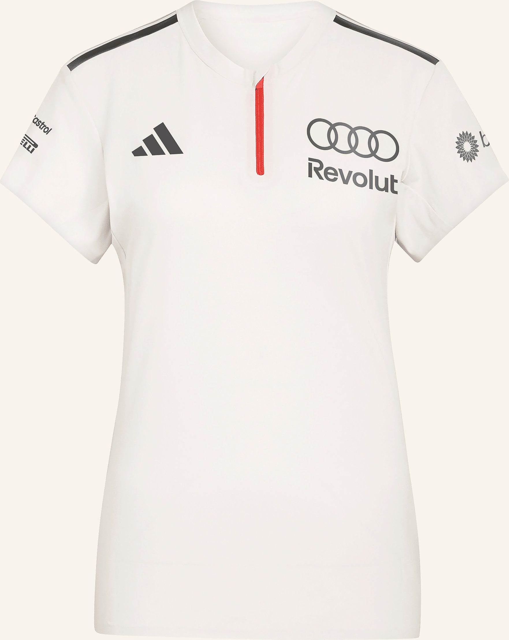 Adidas Funktions-Poloshirt Audi Formula One Team Engineers & Marketing grau