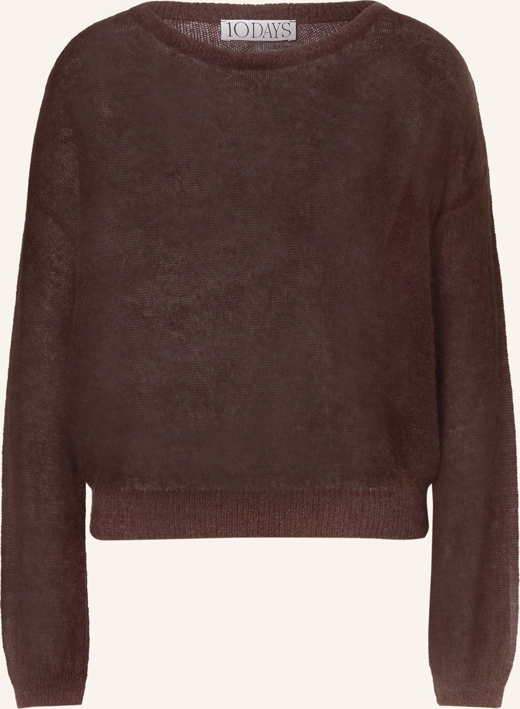 10days Pullover Mit Alpaka rot