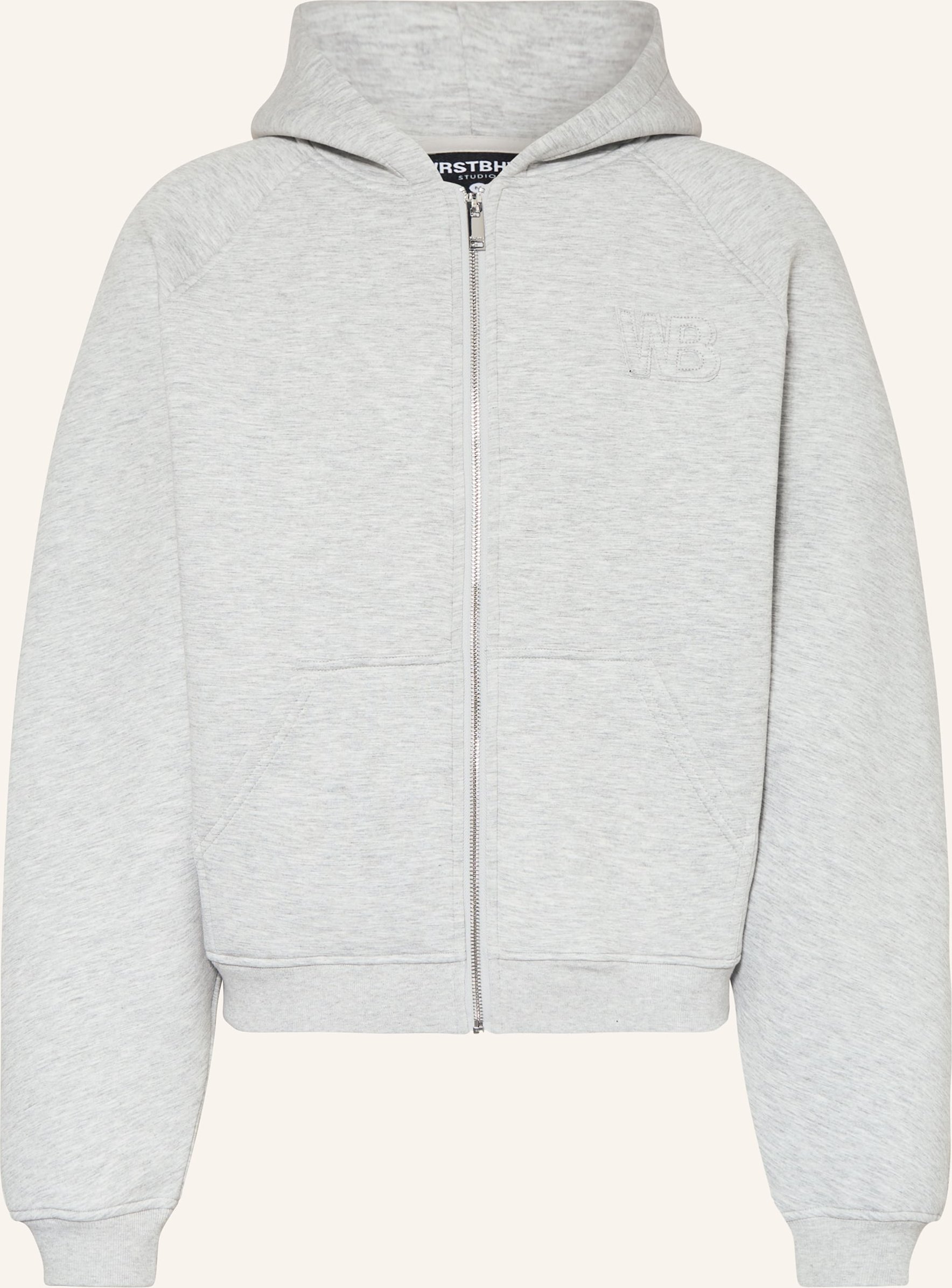 Wrstbhvr Sweatjacke Gruven grau