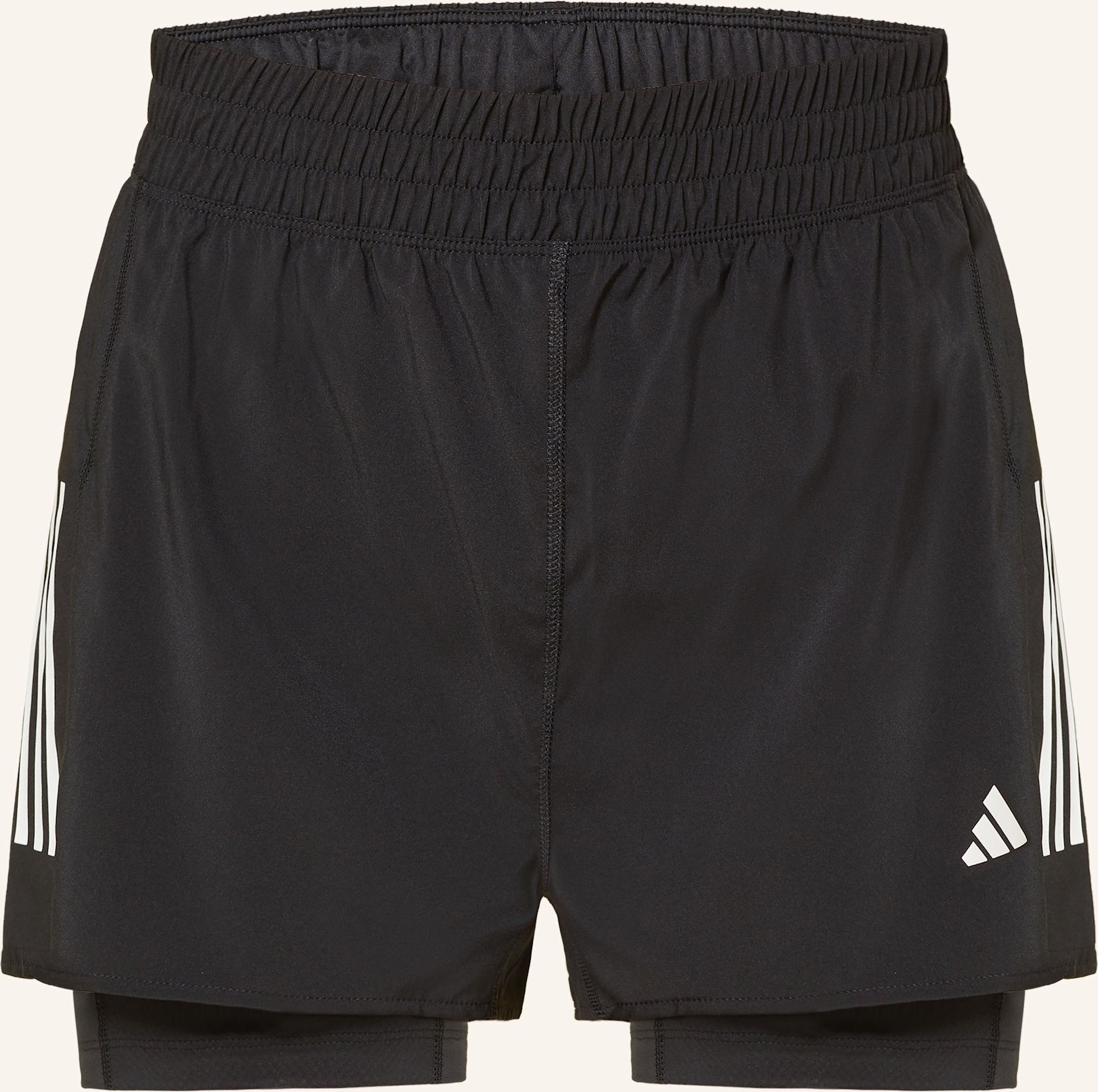 Adidas 2-in1-Laufshorts Own The Run Climacool schwarz
