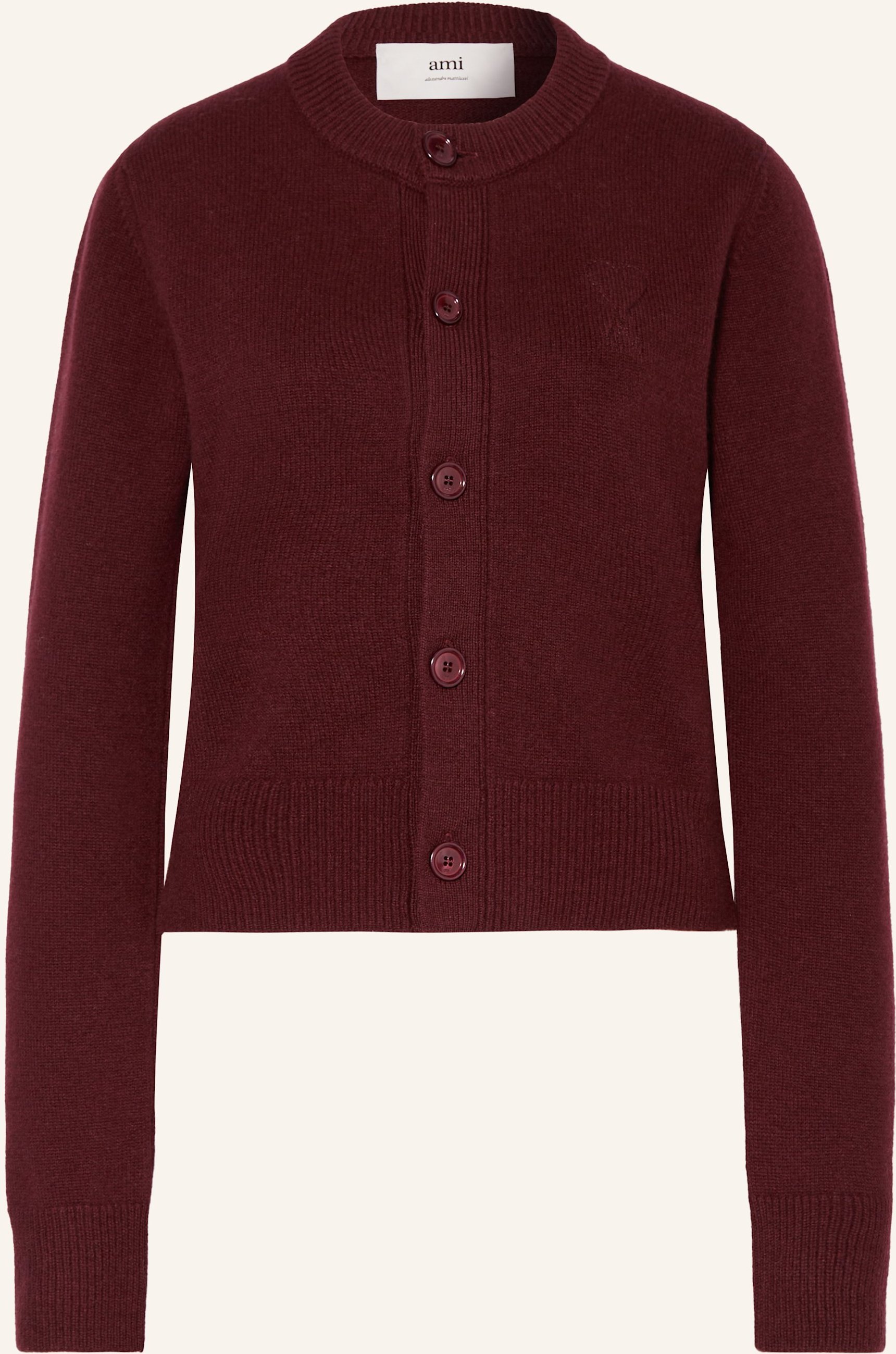 Thumbnail - Ami Paris Strickjacke rot