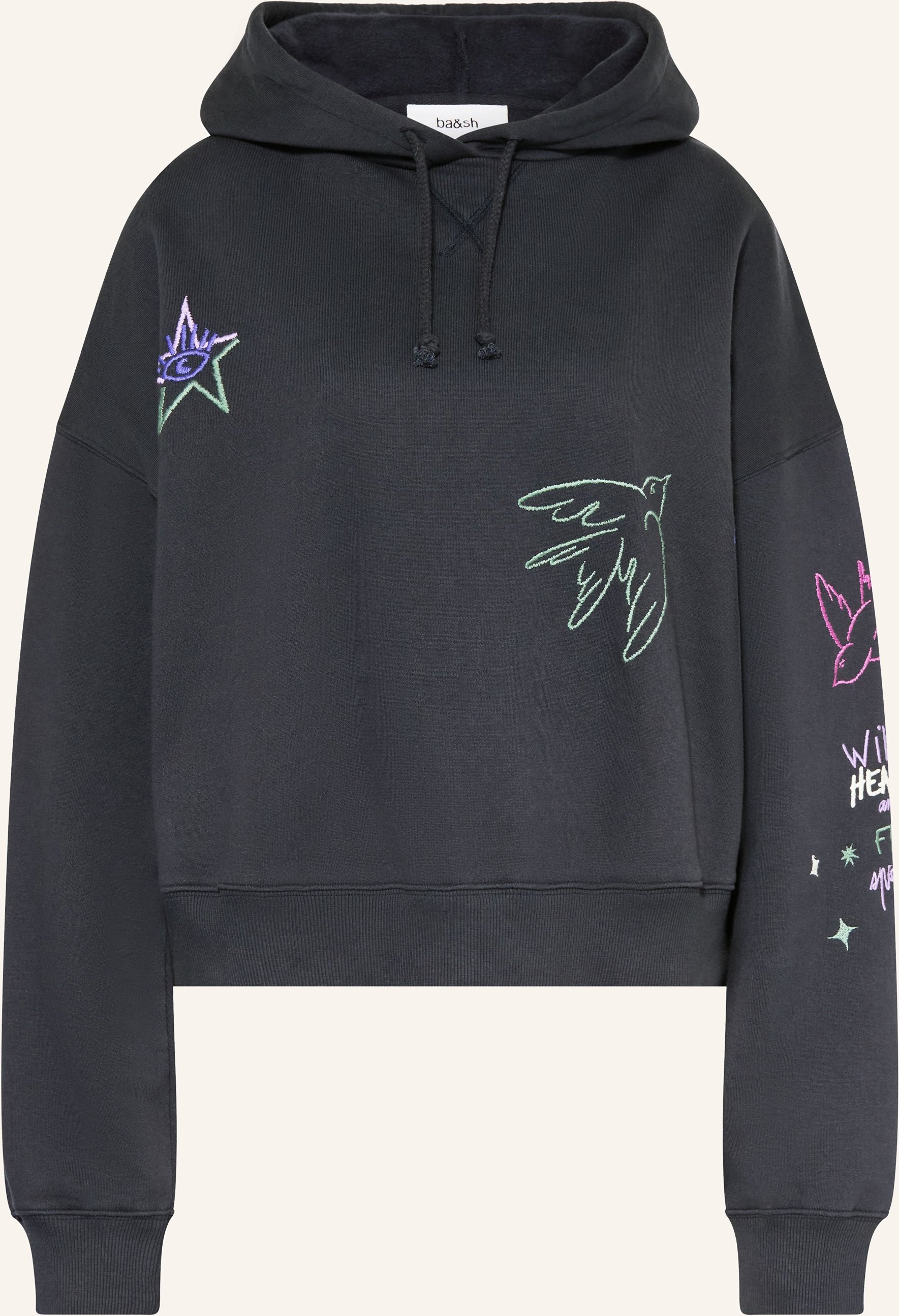 Ba&Sh Hoodie Oasis grau