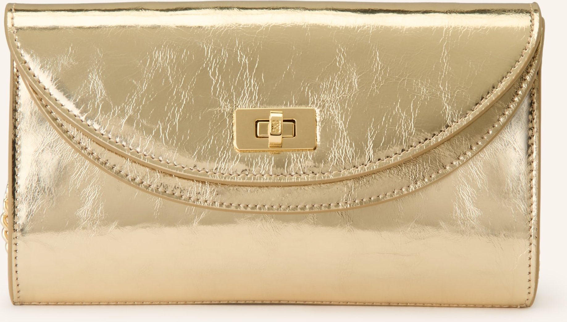 Sandro Clutch gold
