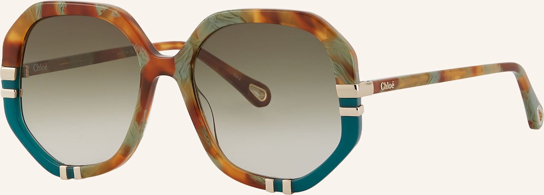 Chloé Sonnenbrille ch0105s braun