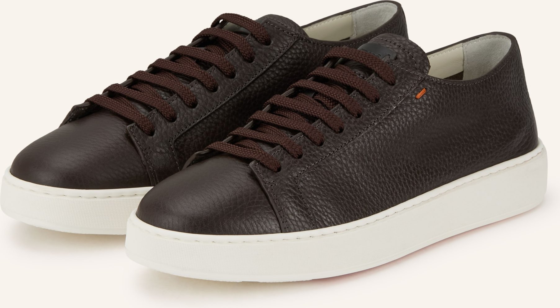 Santoni Sneaker Damps braun