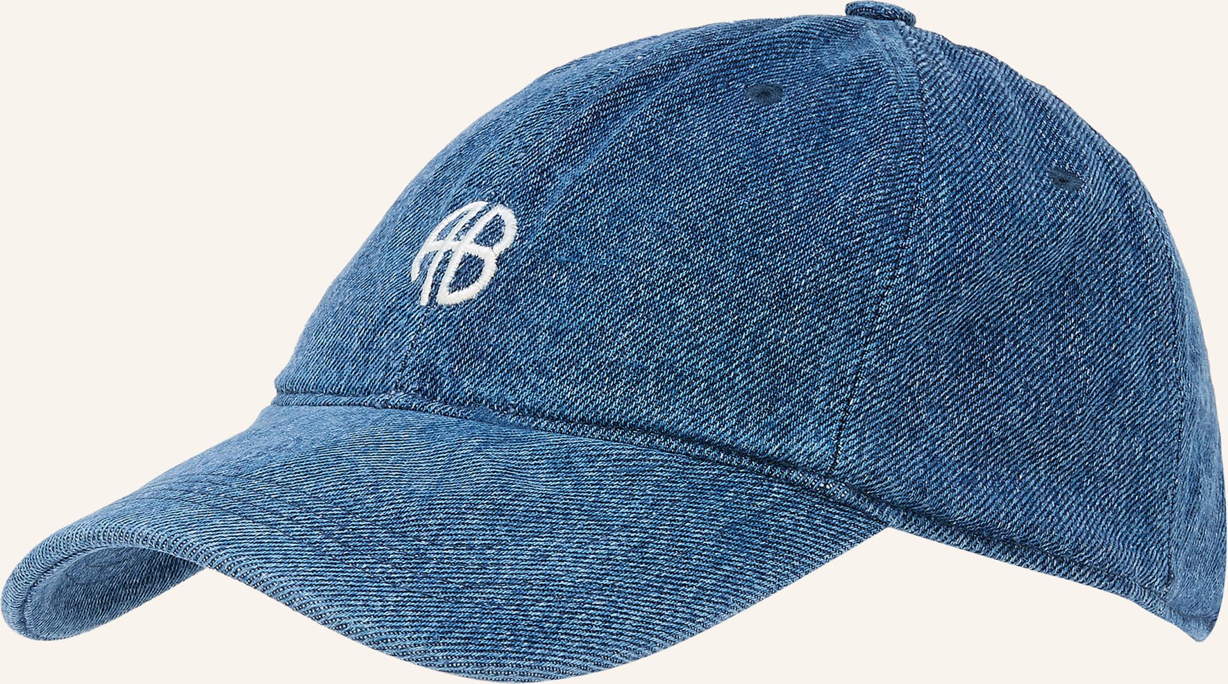 Anine Bing Jeans-Cap Jeremy blau