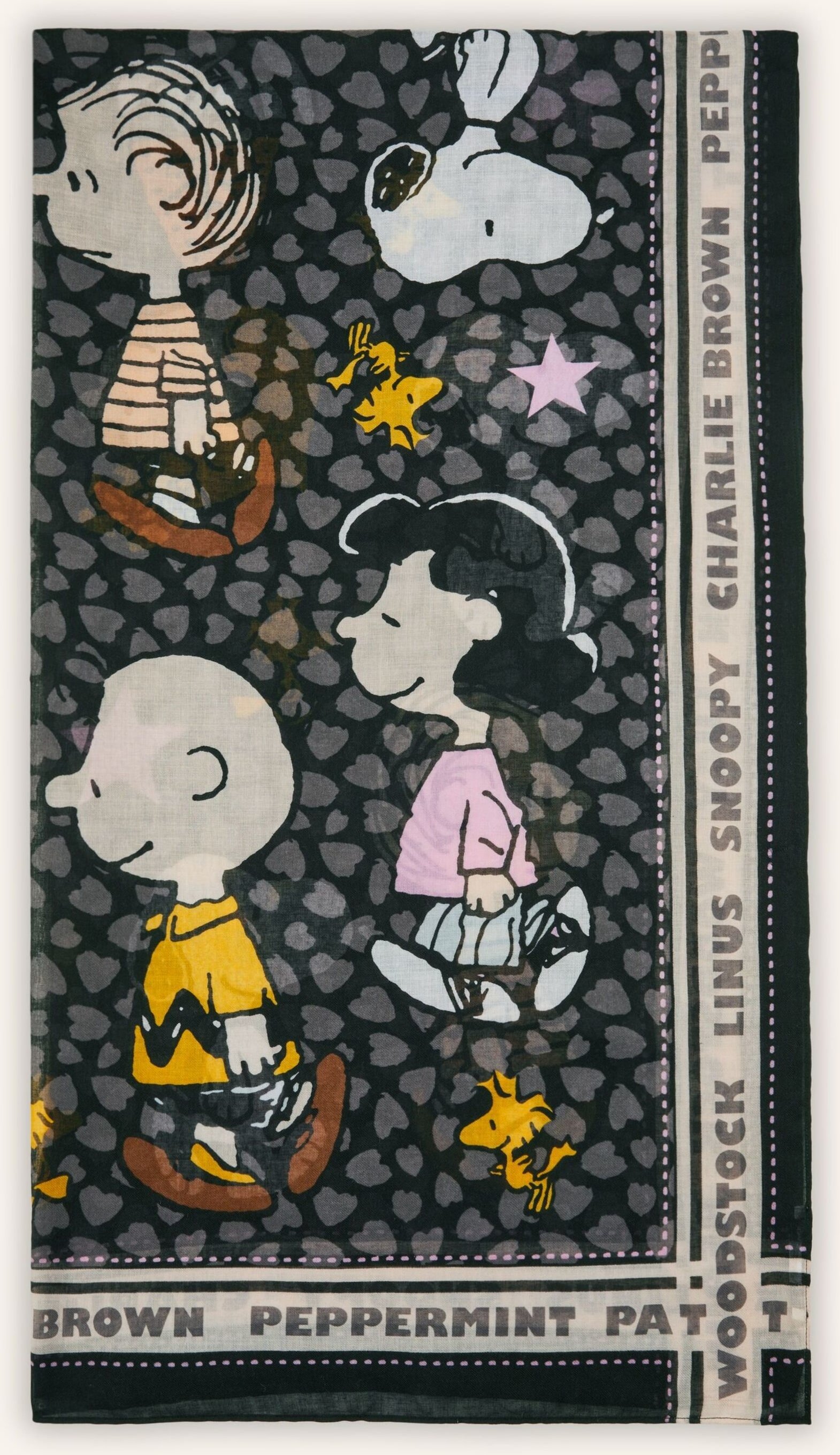 Codello Schal Peanuts schwarz