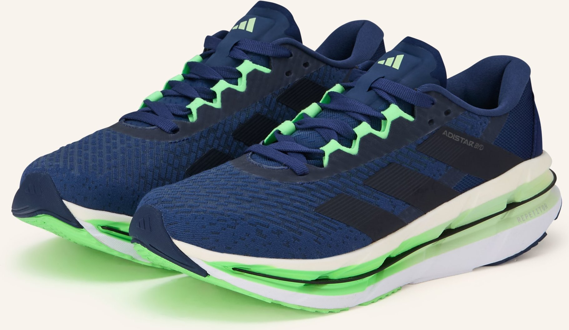 Adidas Laufschuhe Adistar Byd blau