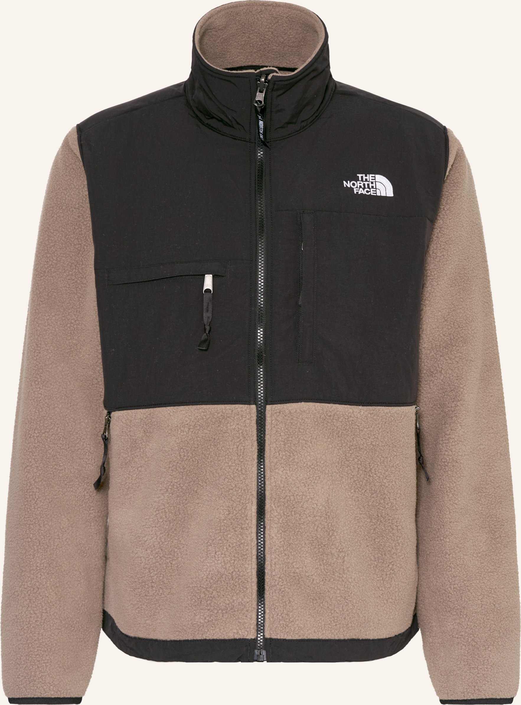 Thumbnail - The North Face Fleecejacke Denali Im Materialmix braun