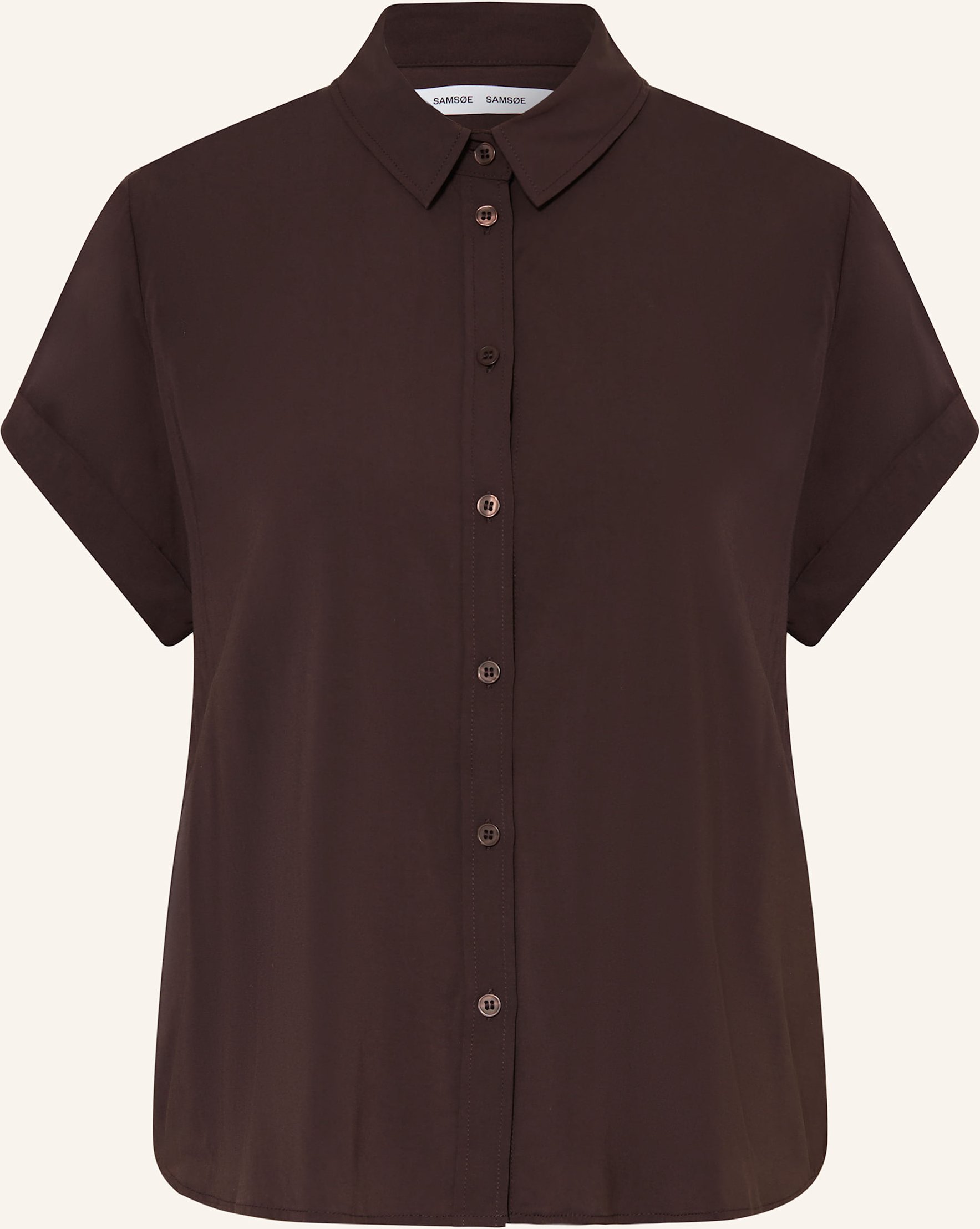 Samsøe  Samsøe Hemdbluse Majan braun