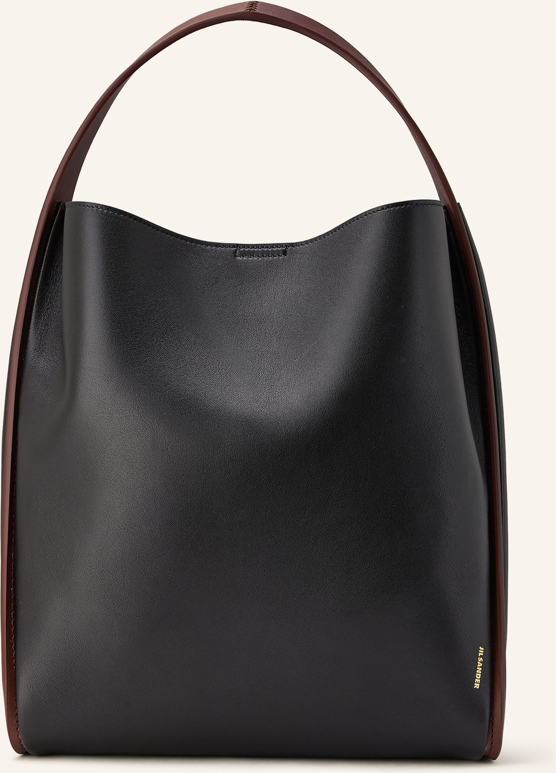 Jil Sander Shopper Pivot Tote schwarz