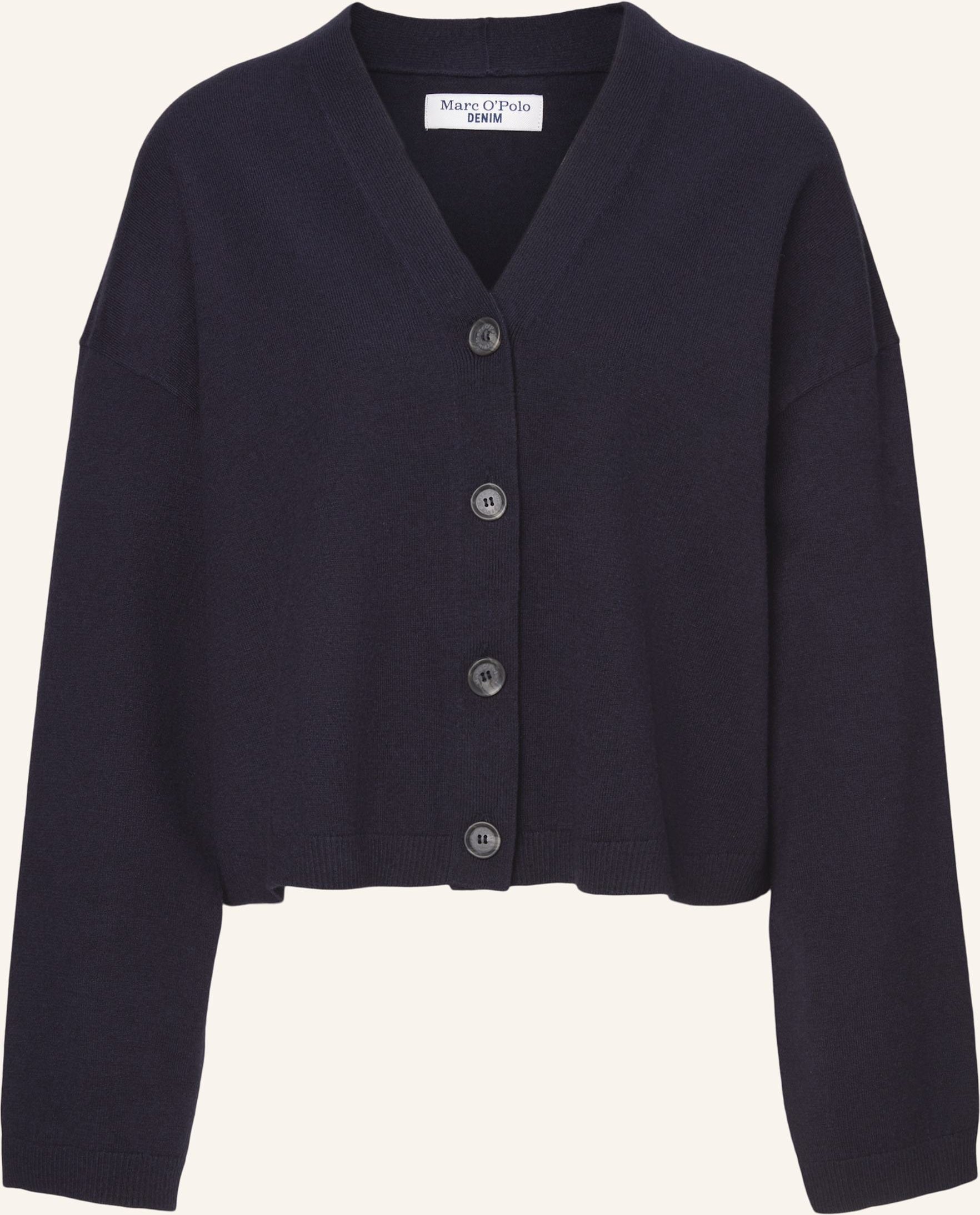 Thumbnail - Marc O'polo Denim Strickpolo blau