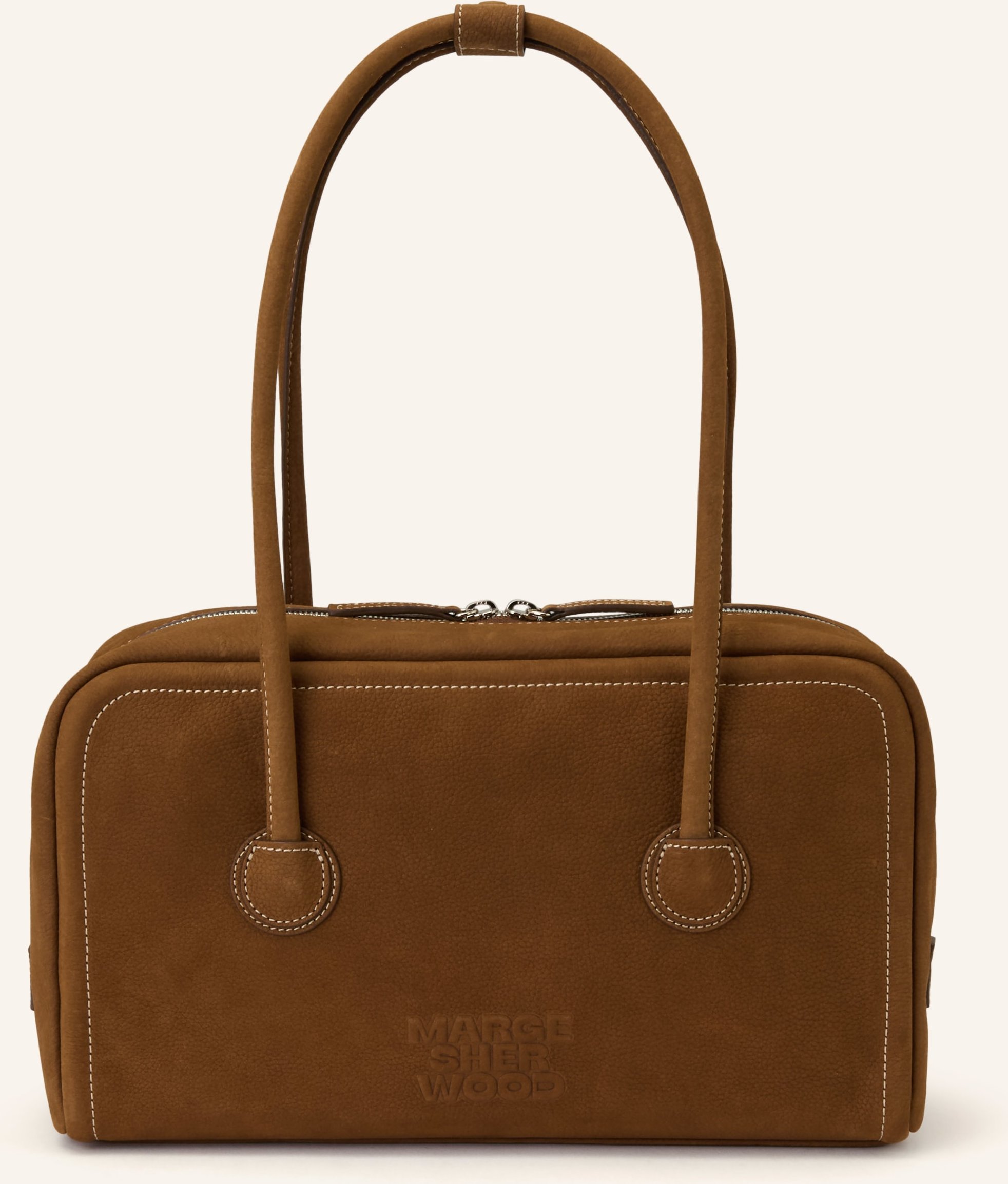 Marge Sherwood Schultertasche Soft Boston braun