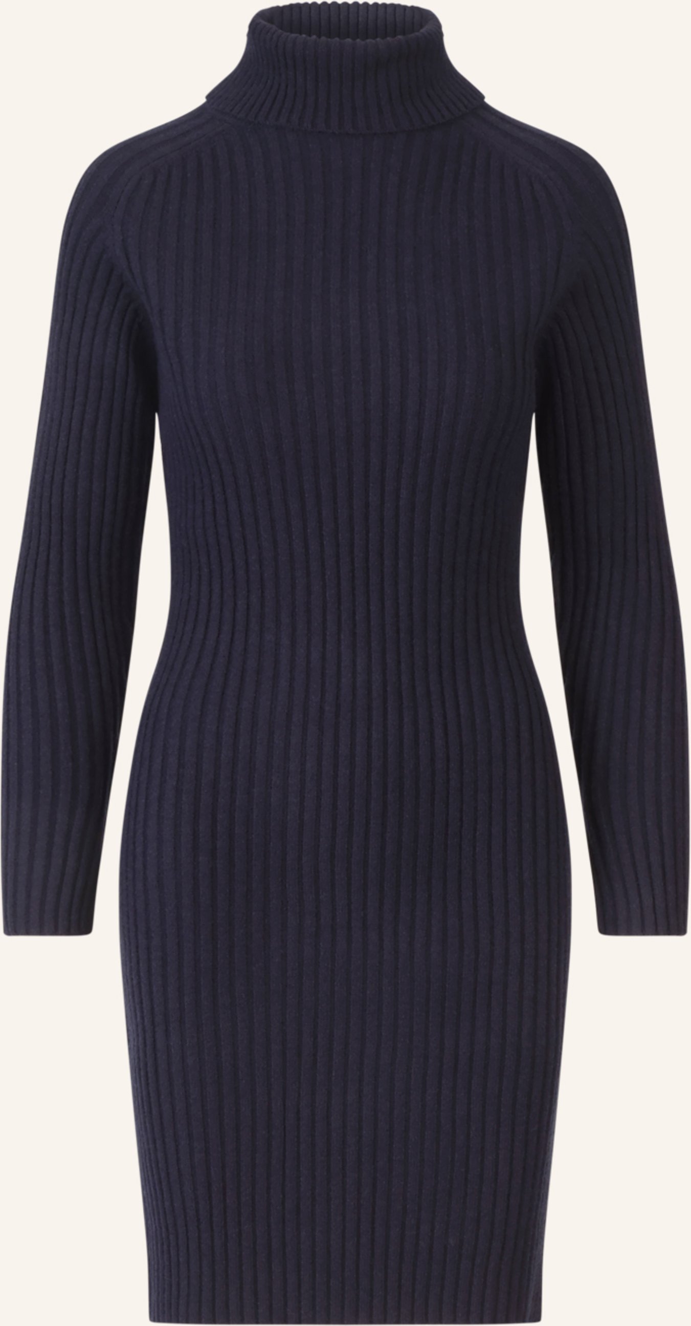 Thumbnail - Apart Rippenstrickkleid blau