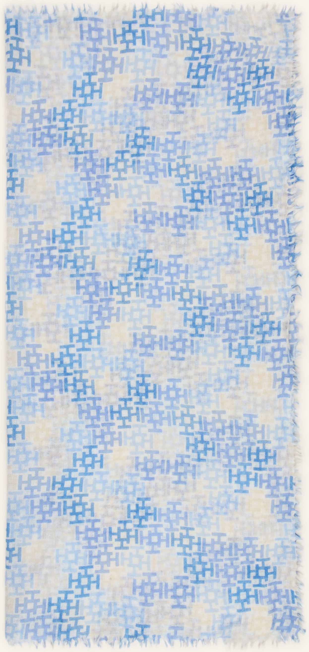 Hemisphere Cashmere-Tuch blau