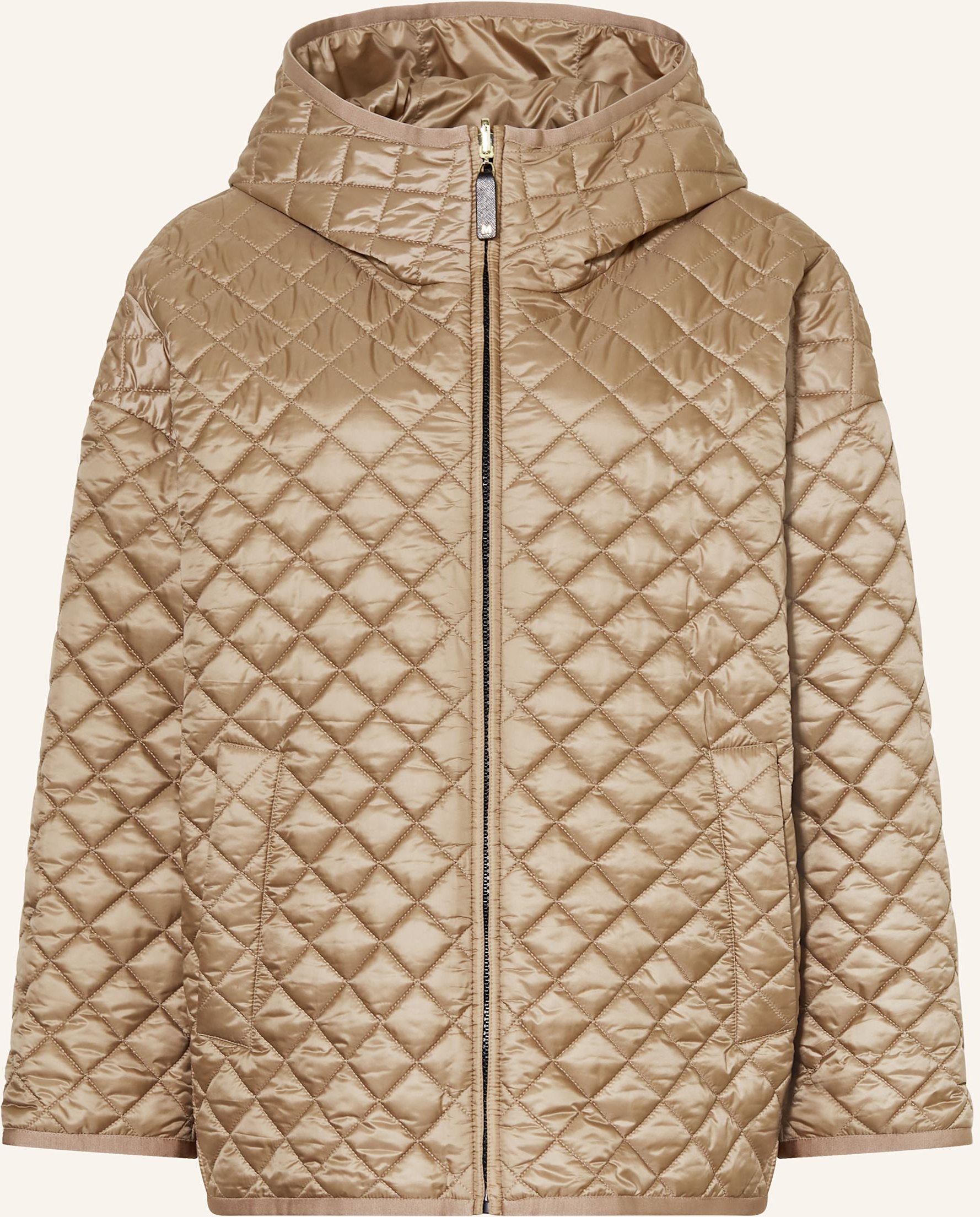 Max Mara The Cube Steppjacke Leo Zum Wenden braun
