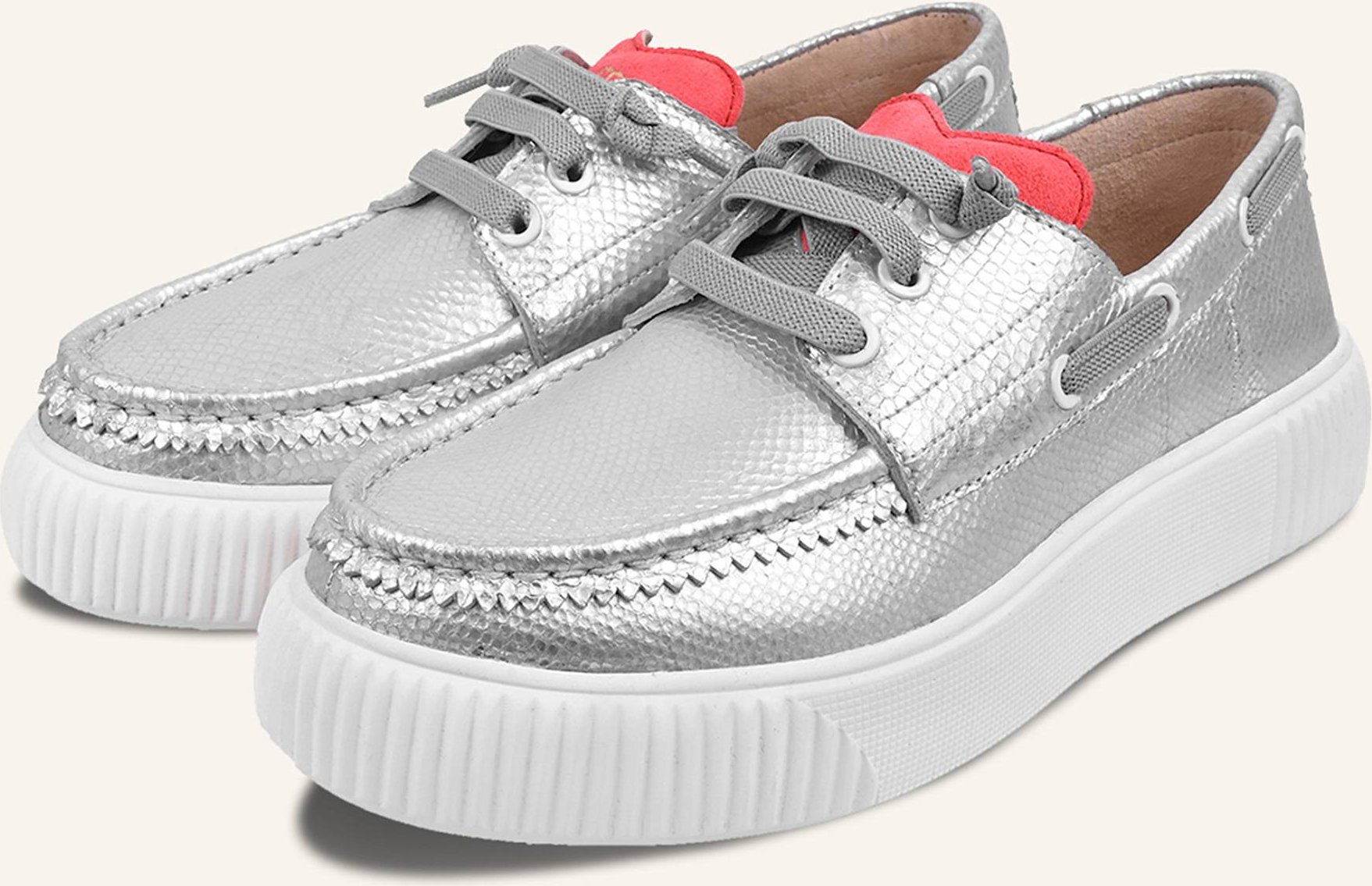 Thumbnail - Crickit Halbschuh Tina silber