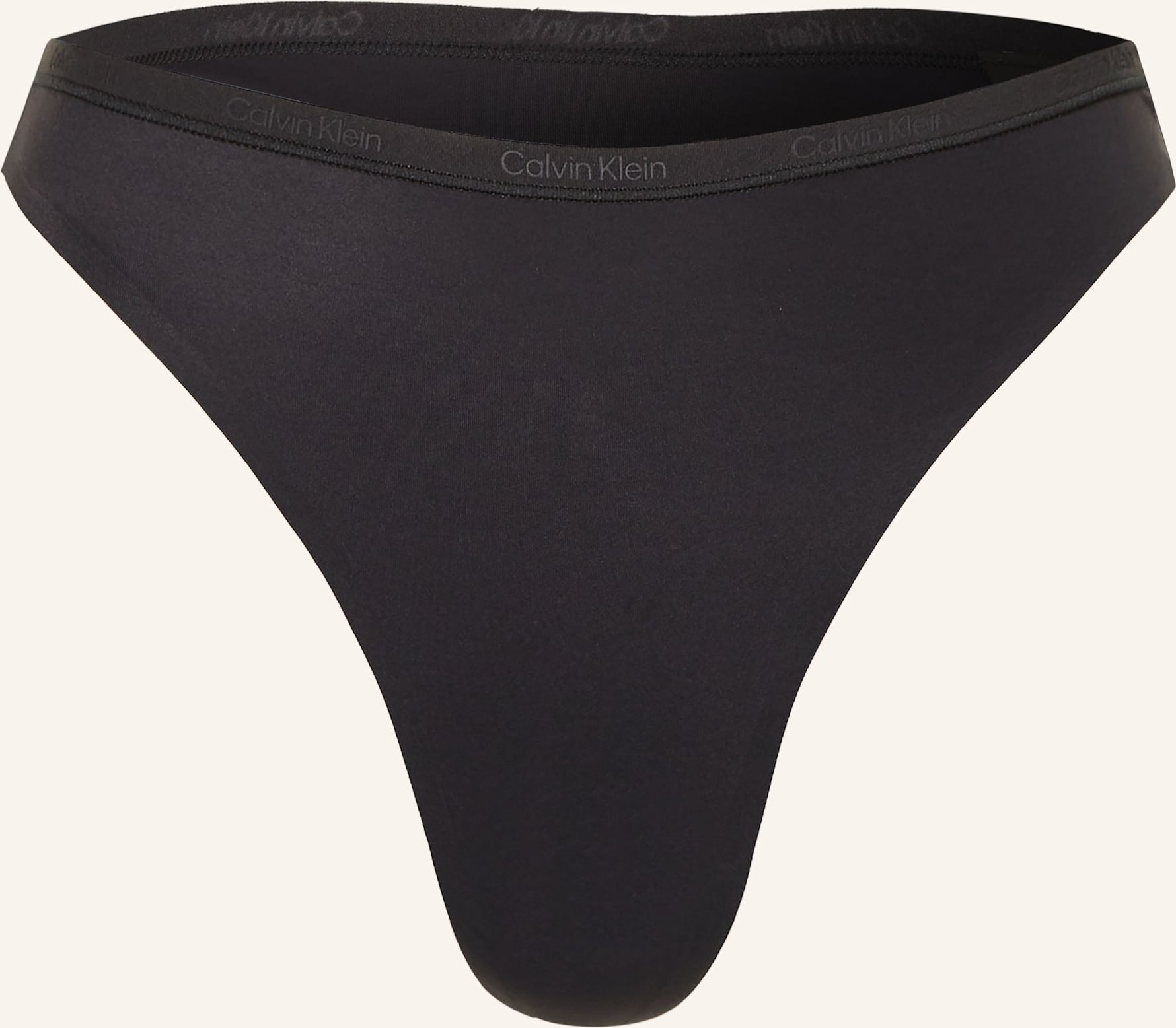 Thumbnail - Calvin Klein String Perfectly Fit schwarz