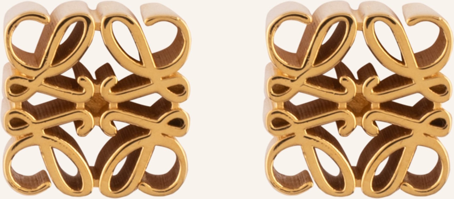 Loewe Ohrstecker Anagram gold