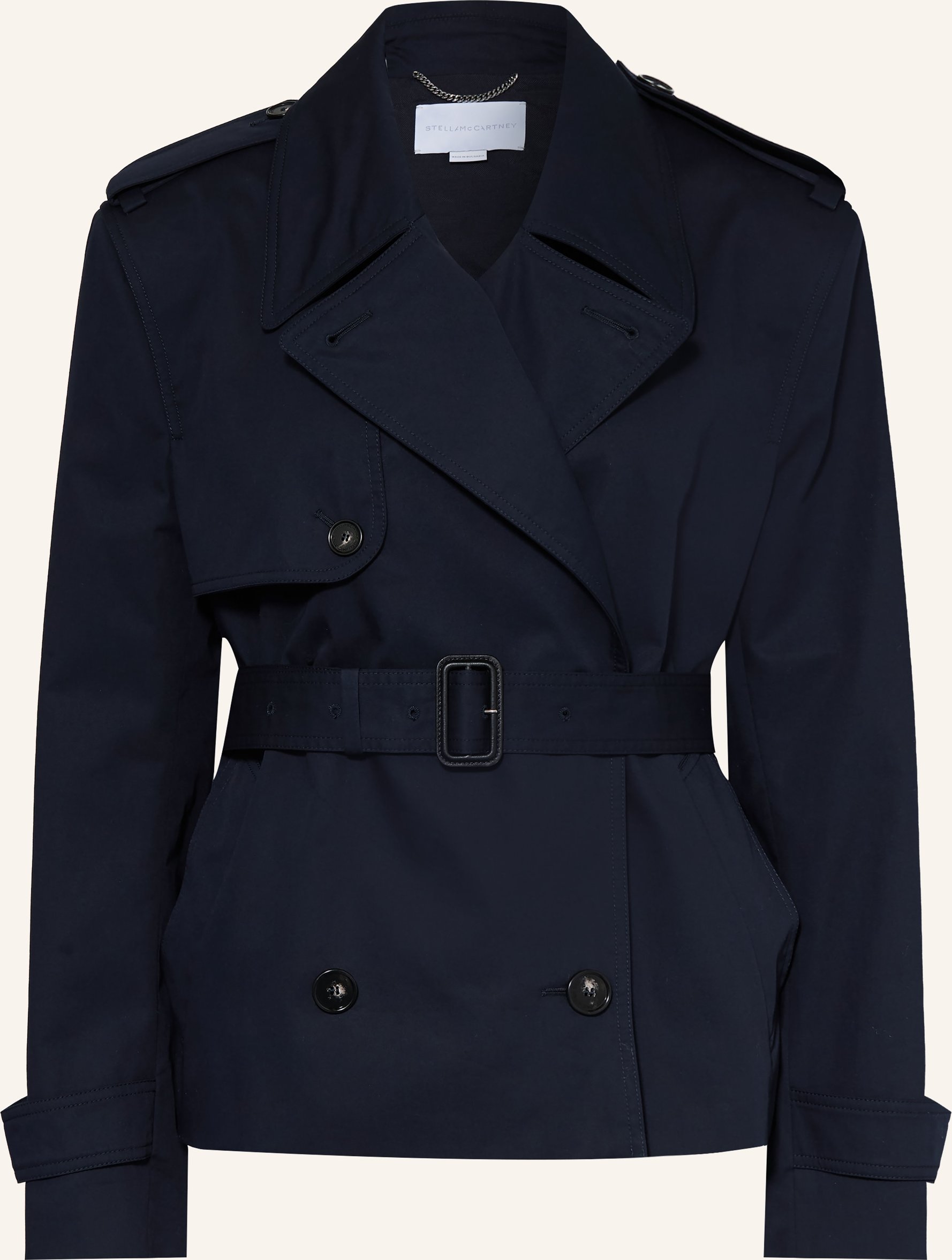 Stella Mccartney Trench-Jacke blau