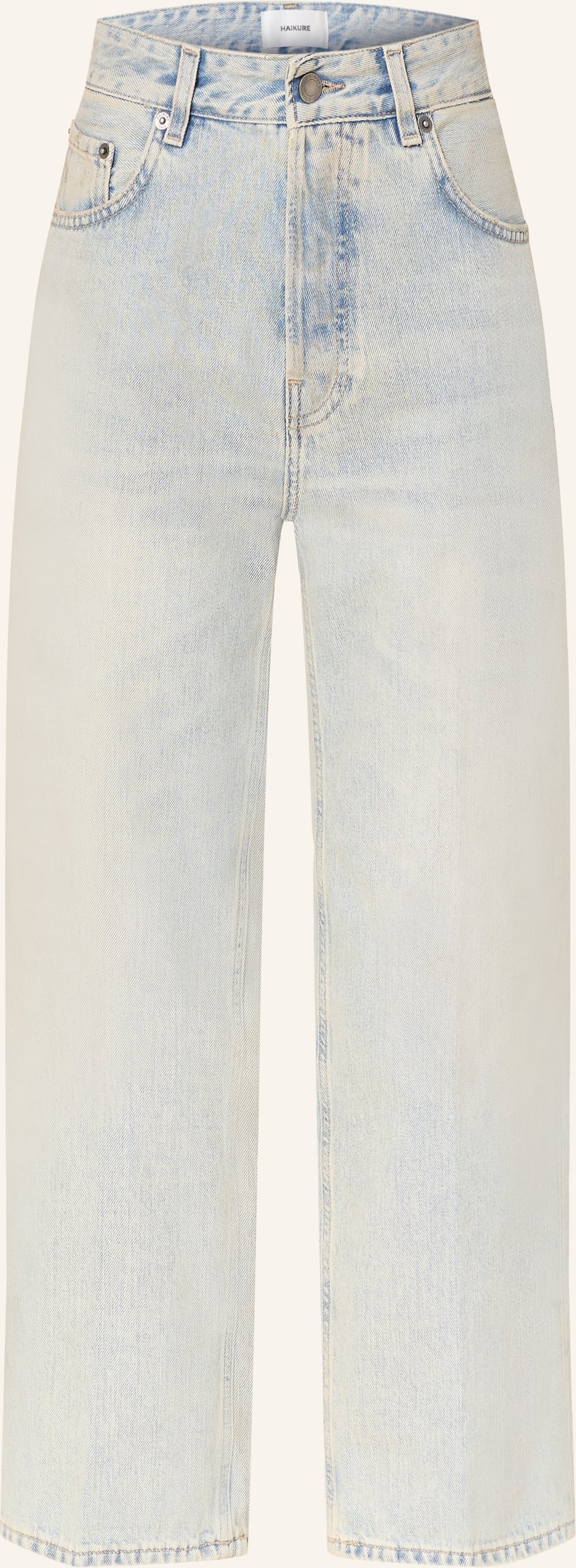 Haikure Cropped Jeans Betty blau