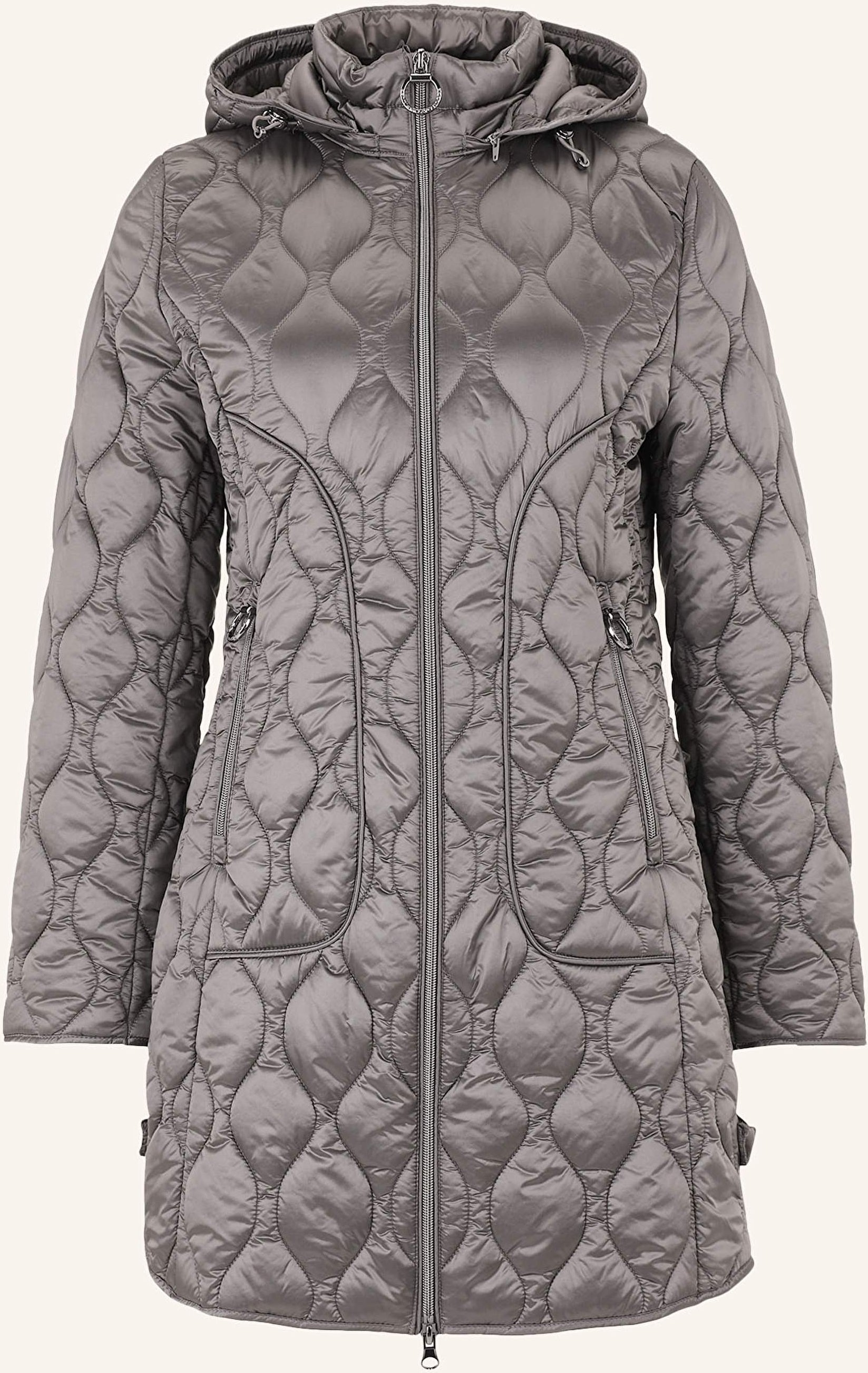 Betty Barclay Steppmantel grau