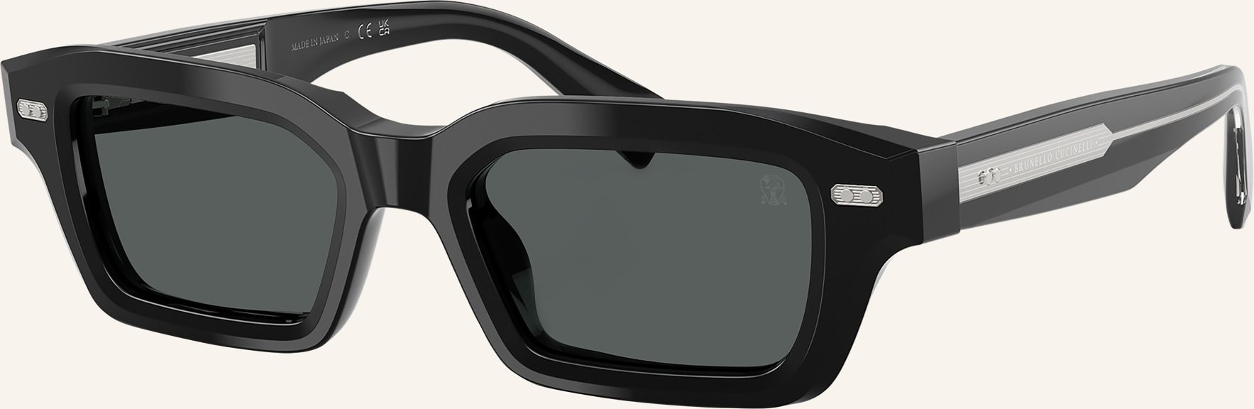 Brunello Cucinelli Sonnenbrille bc4019s schwarz