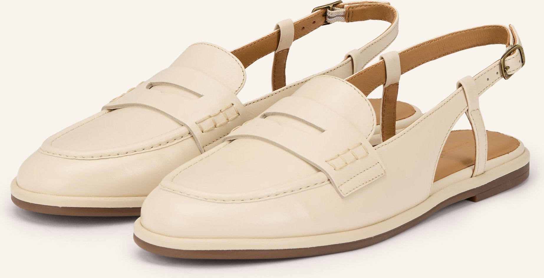 Marc O'polo Slingloafer beige