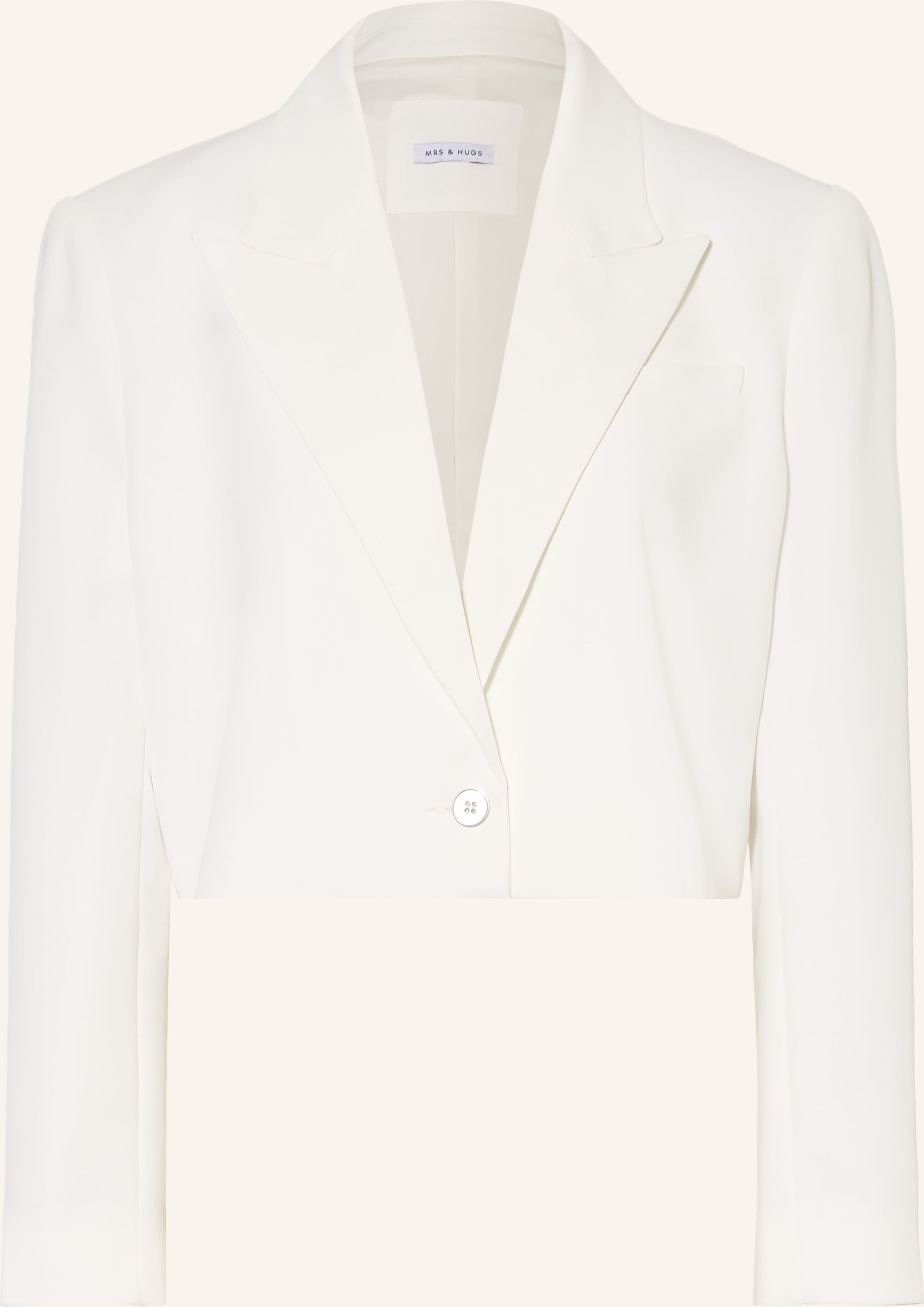 Mrs & Hugs Blazer weiss