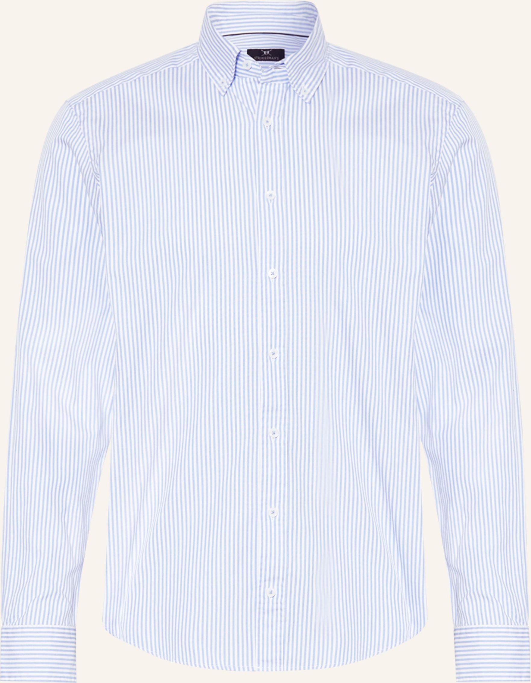 Thumbnail - Strokesman's Oxfordhemd Regular Fit blau