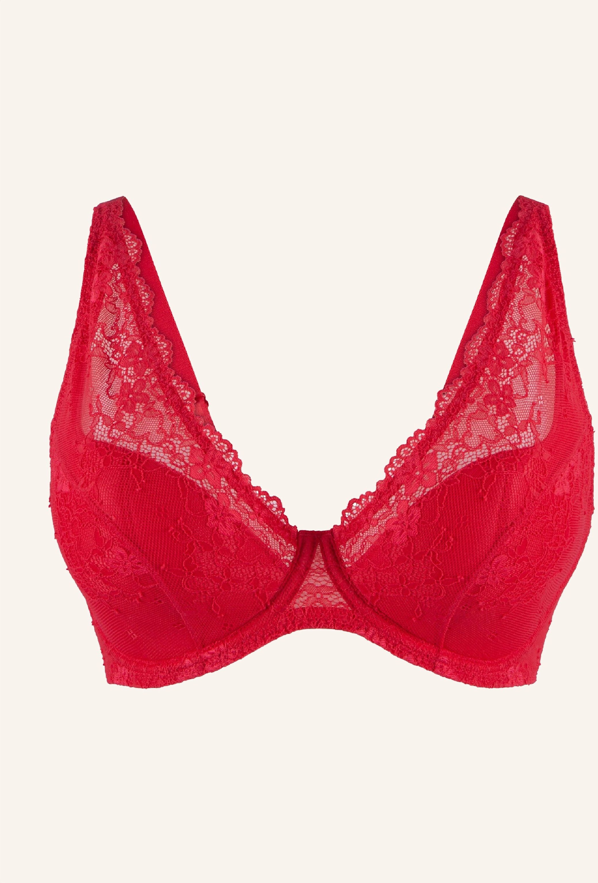 Lingadore Triangel Plunge Bh rot