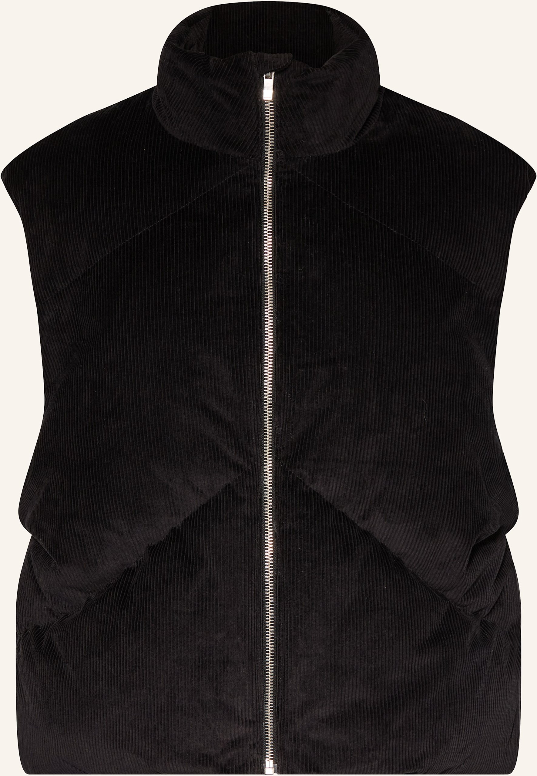 Rough. Cordweste schwarz