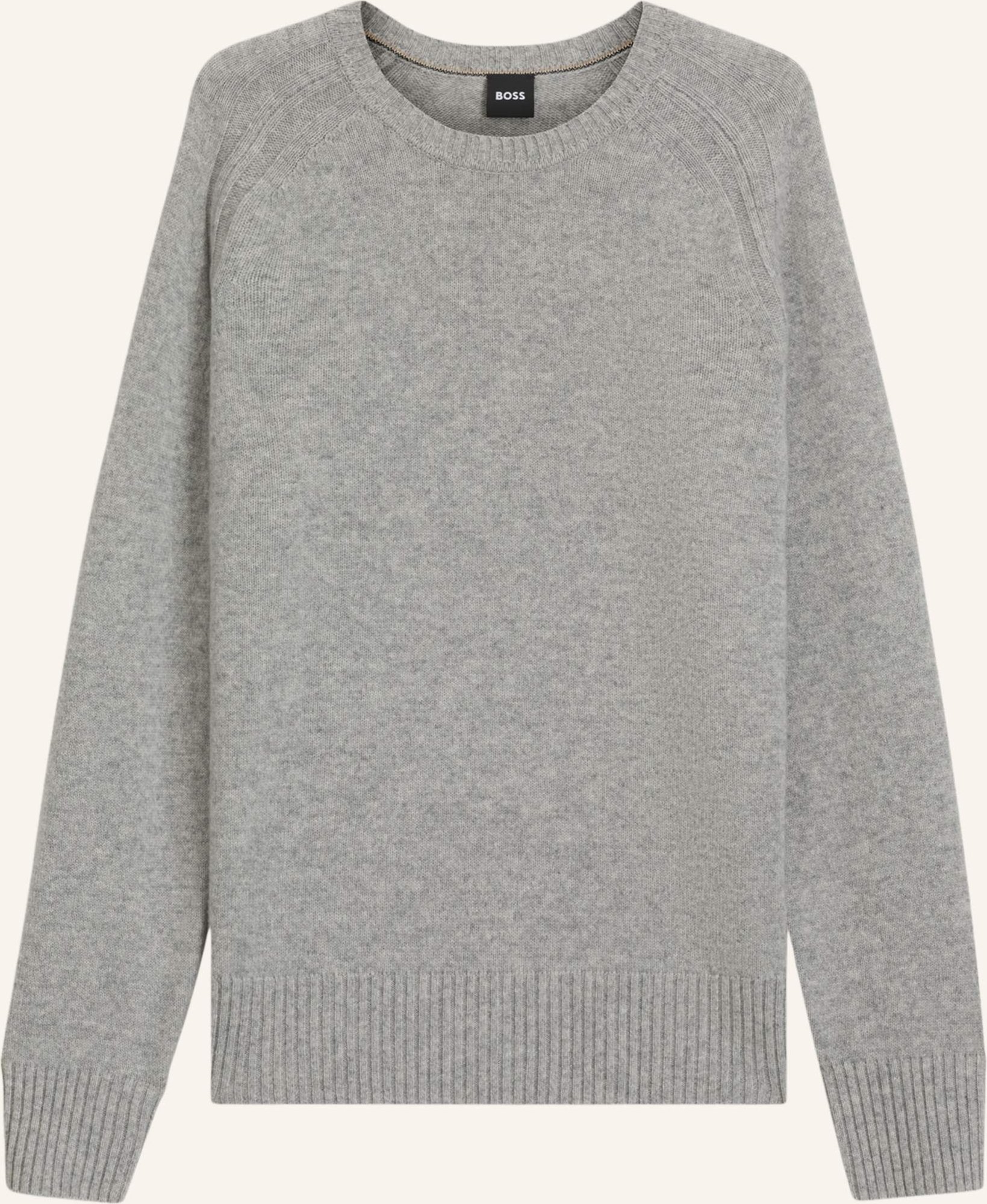 Thumbnail - Boss Pullover H-Halvo Regular Fit grau