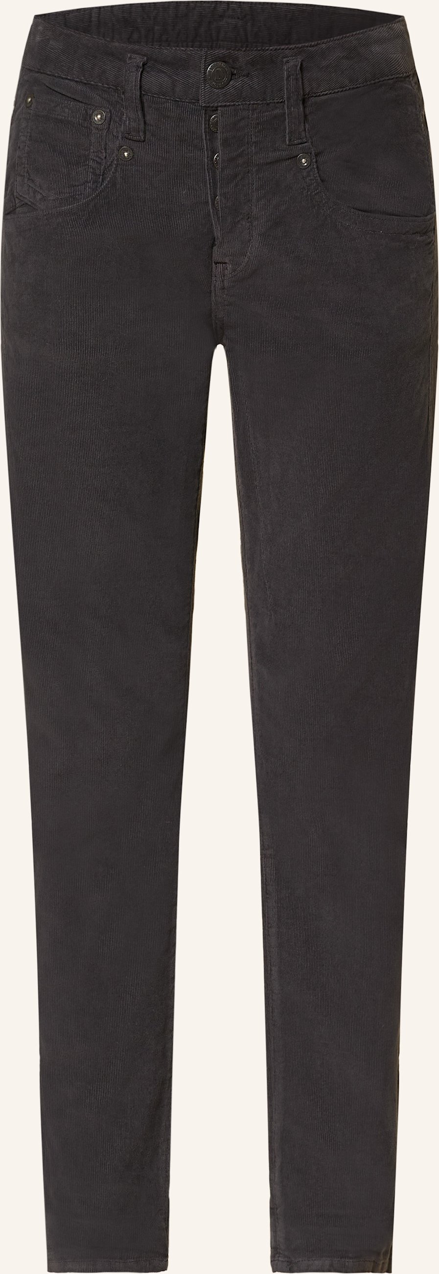 Herrlicher 7/8-Cordhose Shyra grau