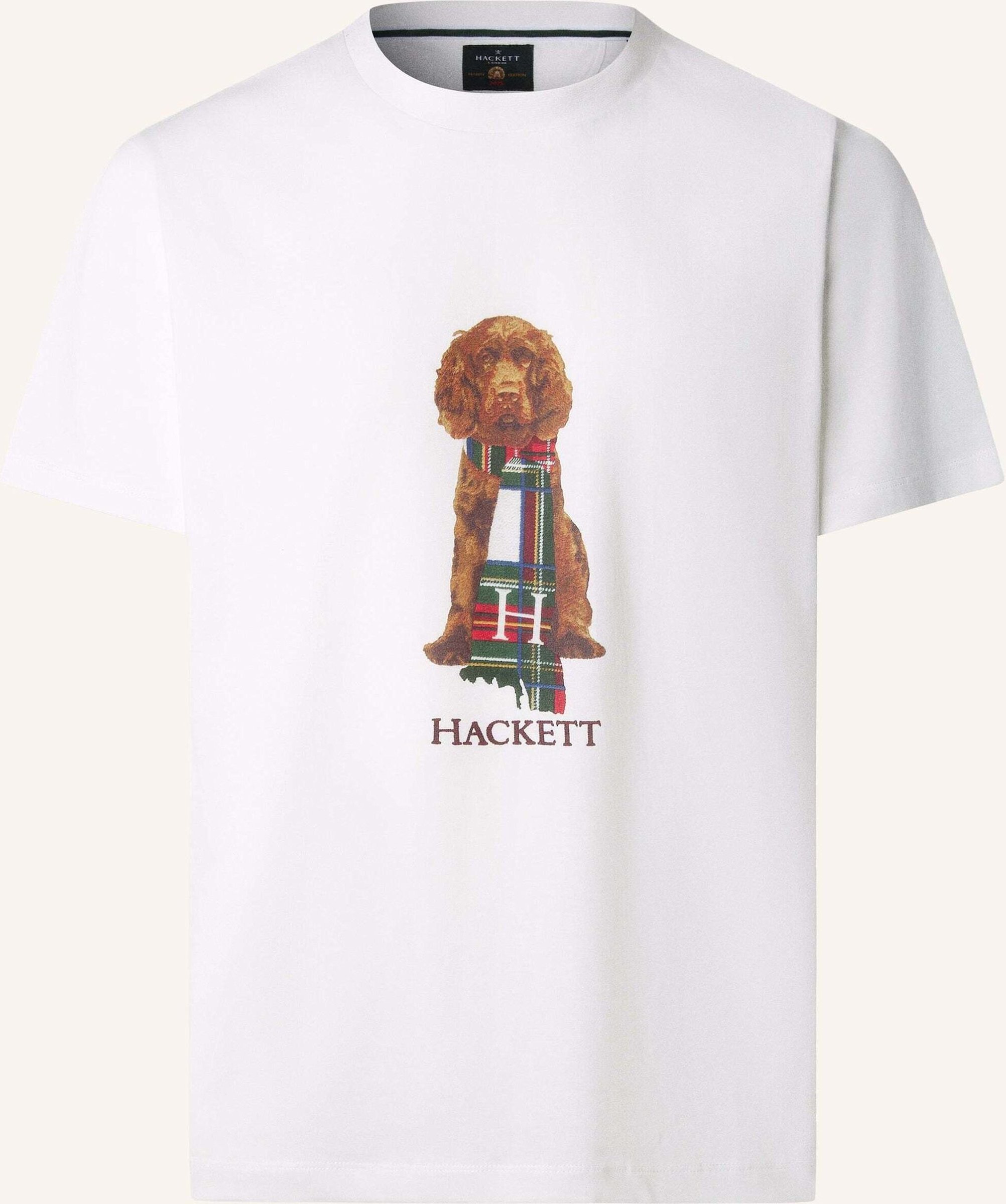 Hackett London T-Shirt Heritage Harry Tee weiss