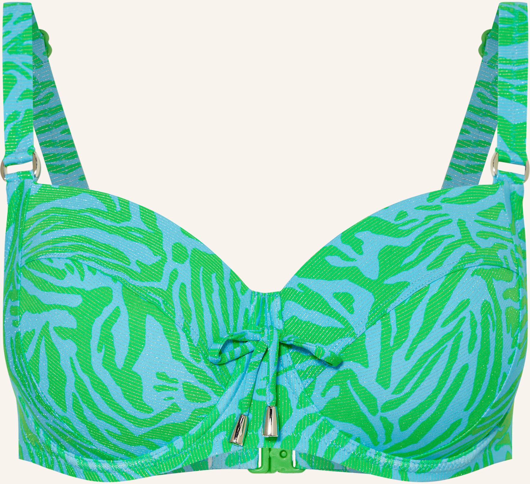 Lidea Bügel-Bikini-Top Aqua Muse Mit Glitzergarn gruen