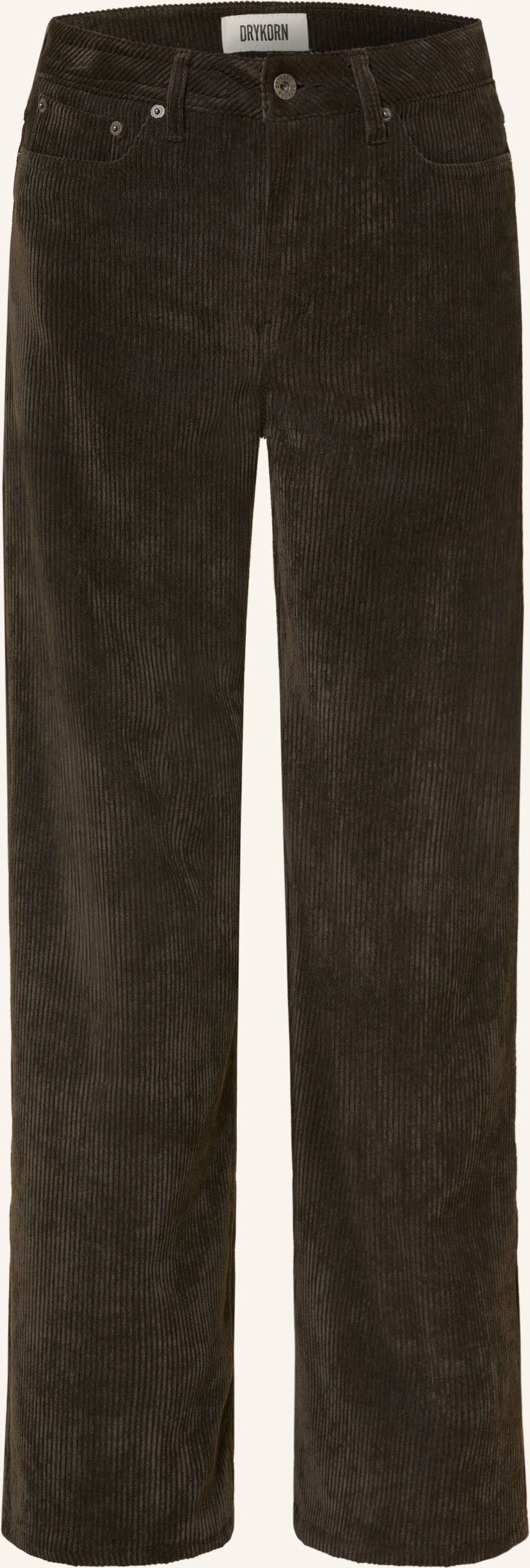 Drykorn Marlenehose Medley Aus Cord braun