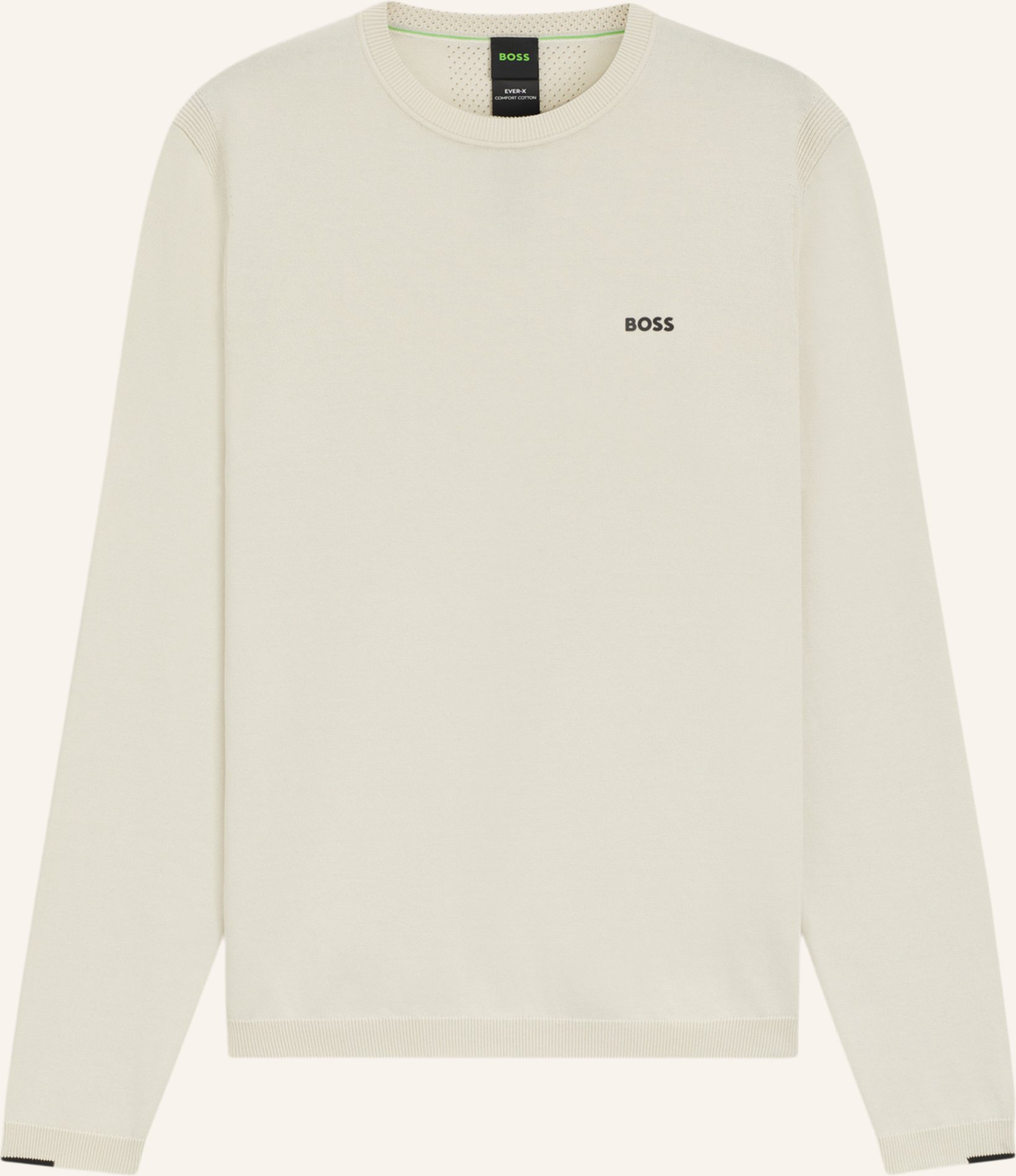 Boss Pullover K_Ever-X Cn Regular Fit weiss