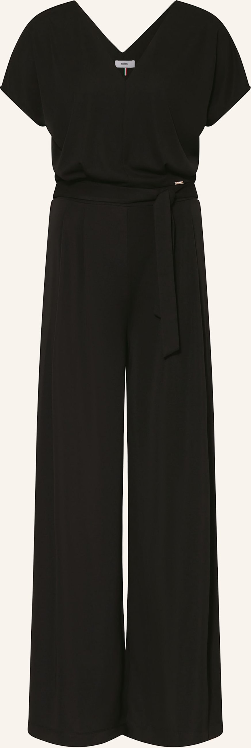 Cinque Jersey-Jumpsuit Cipalio schwarz