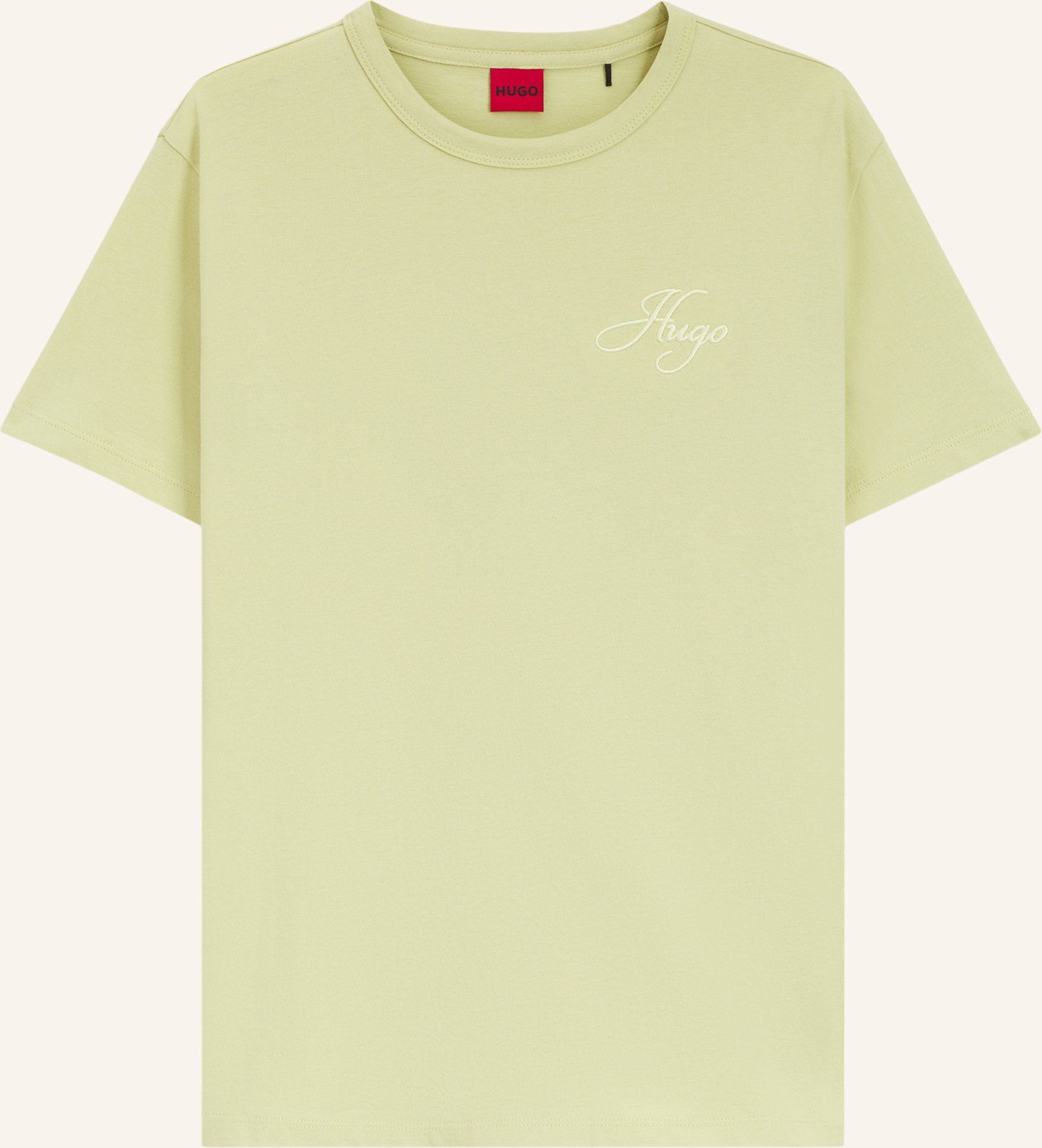 Hugo T-Shirt Damacia_7 Regular Fit beige