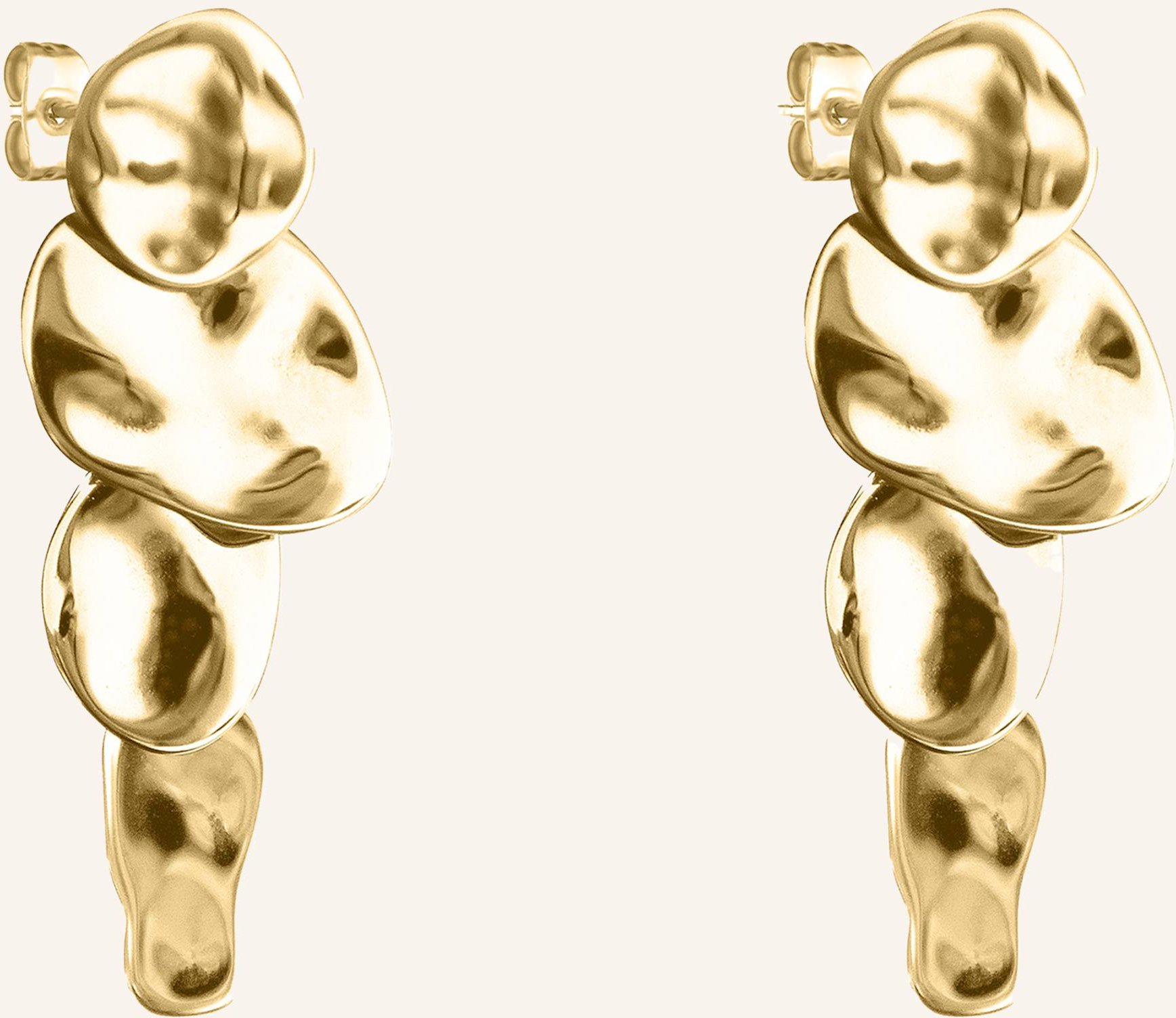 Thumbnail - Liebeskind Ohrstecker Aus Edelstahl gold