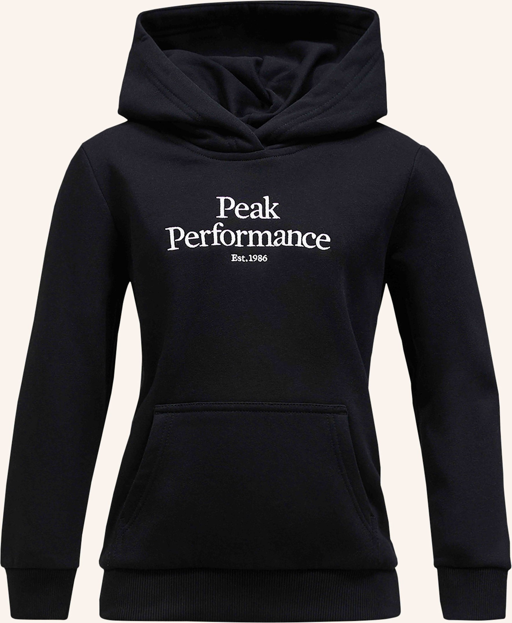 Peak Performance Kapuzensweatshirt schwarz