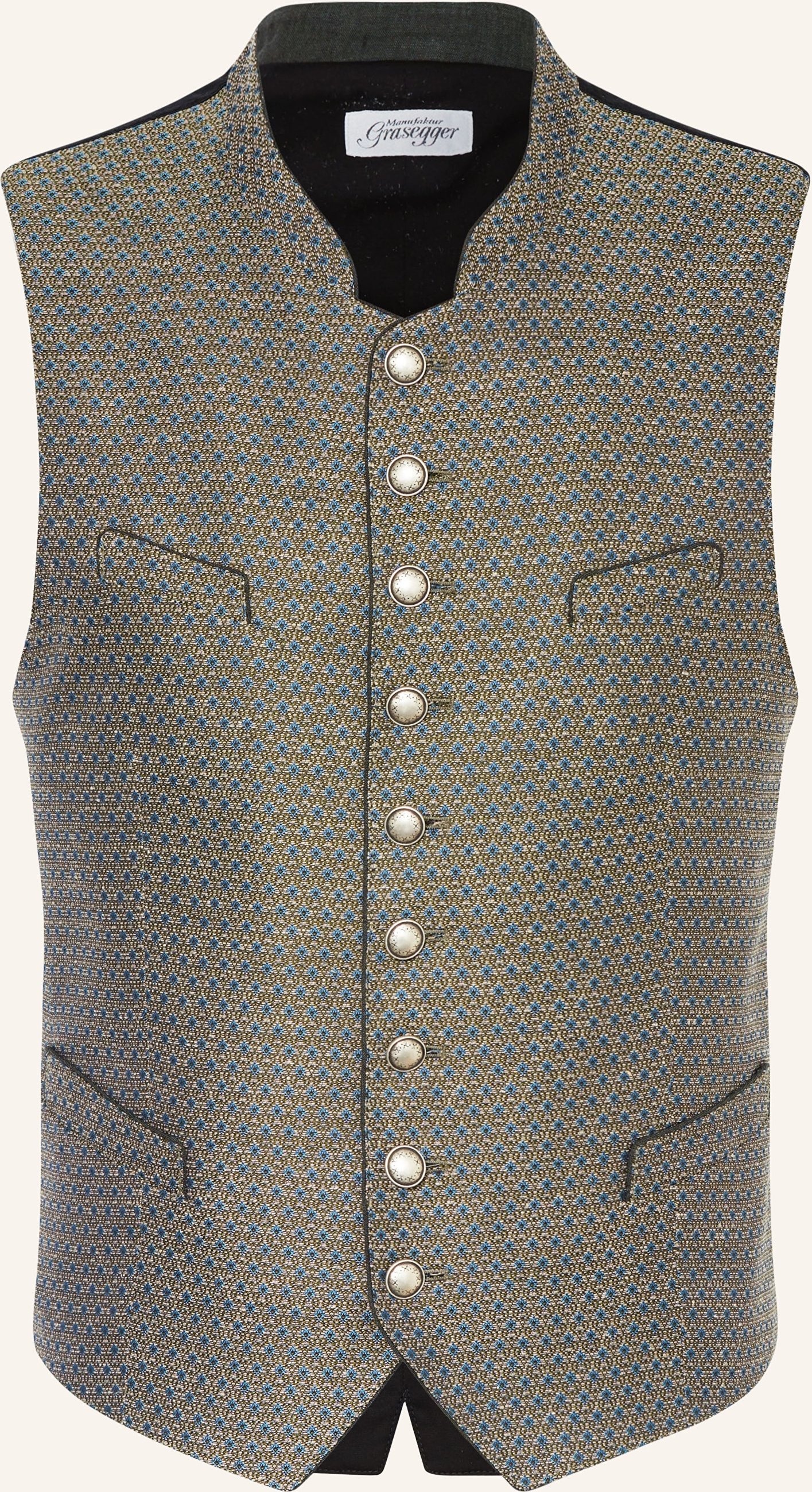 Grasegger Trachtenweste Xeno gruen