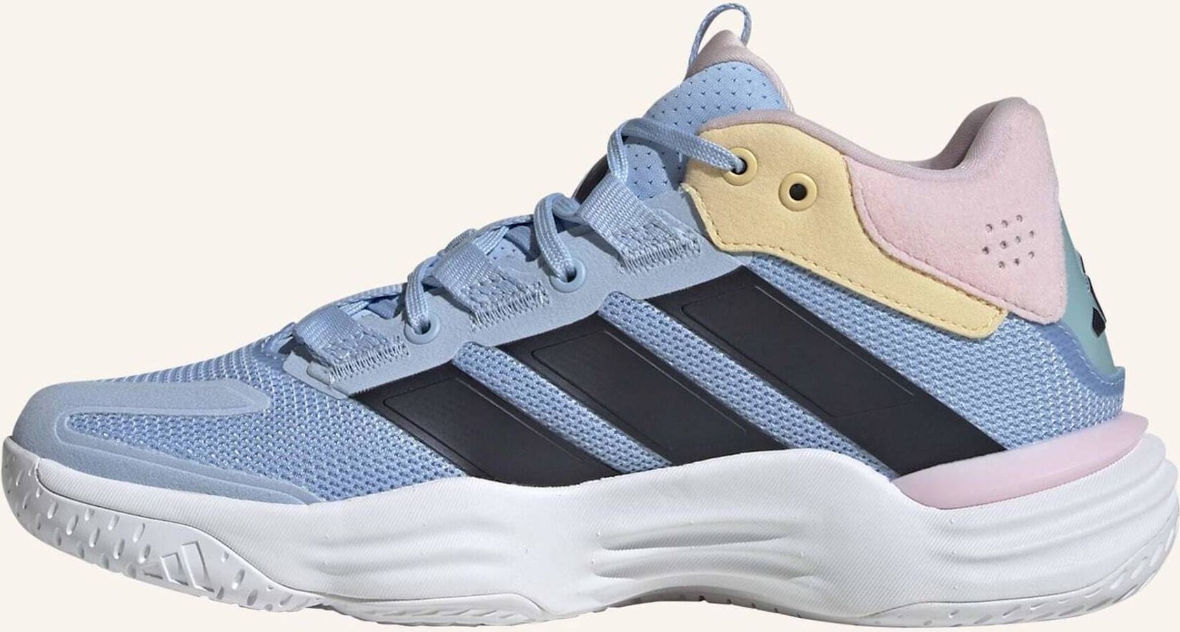 Thumbnail - Adidas Court Stabil Hallenschuh blau
