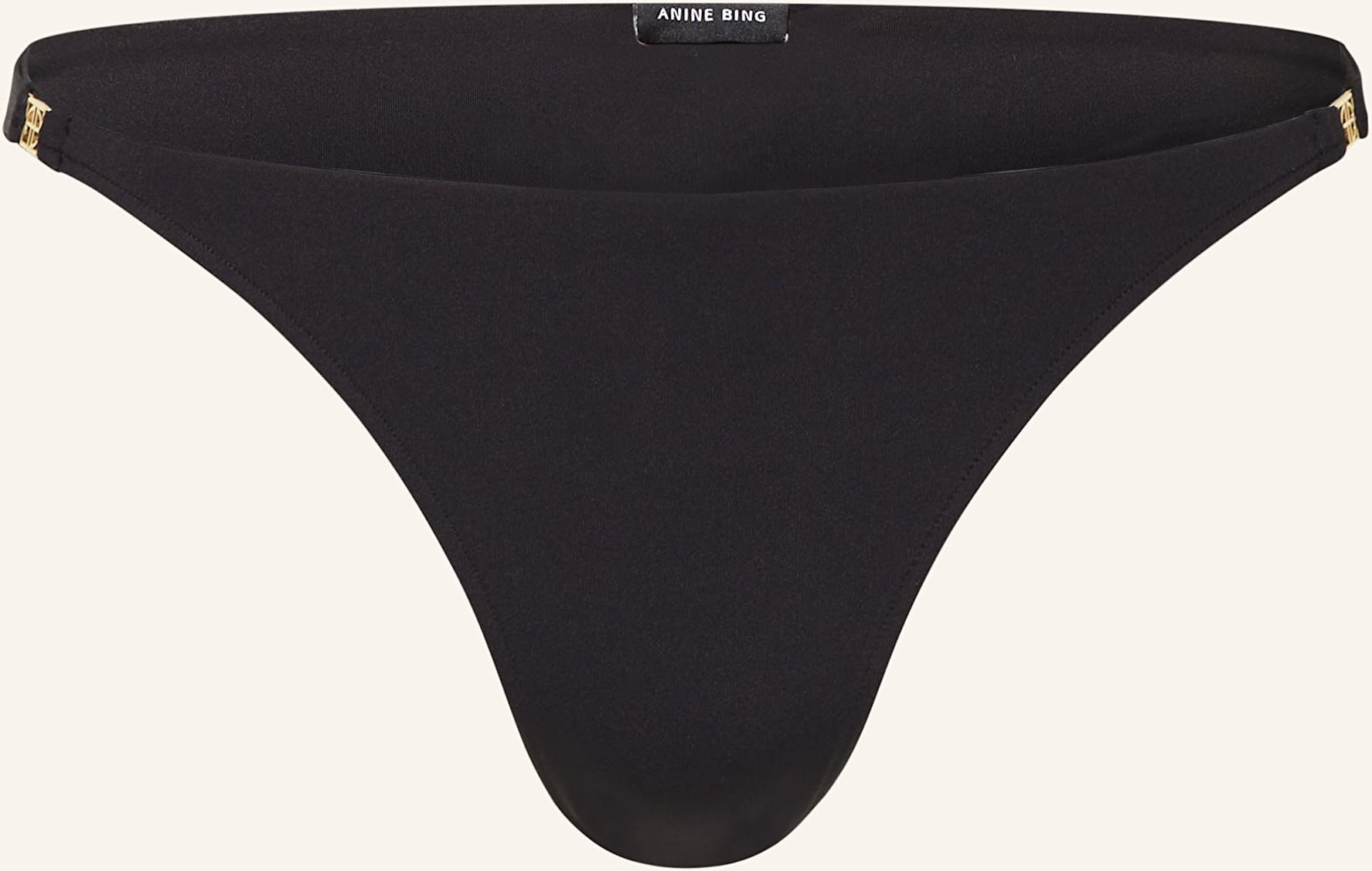 Anine Bing Basic-Bikini-Hose Bellamy schwarz